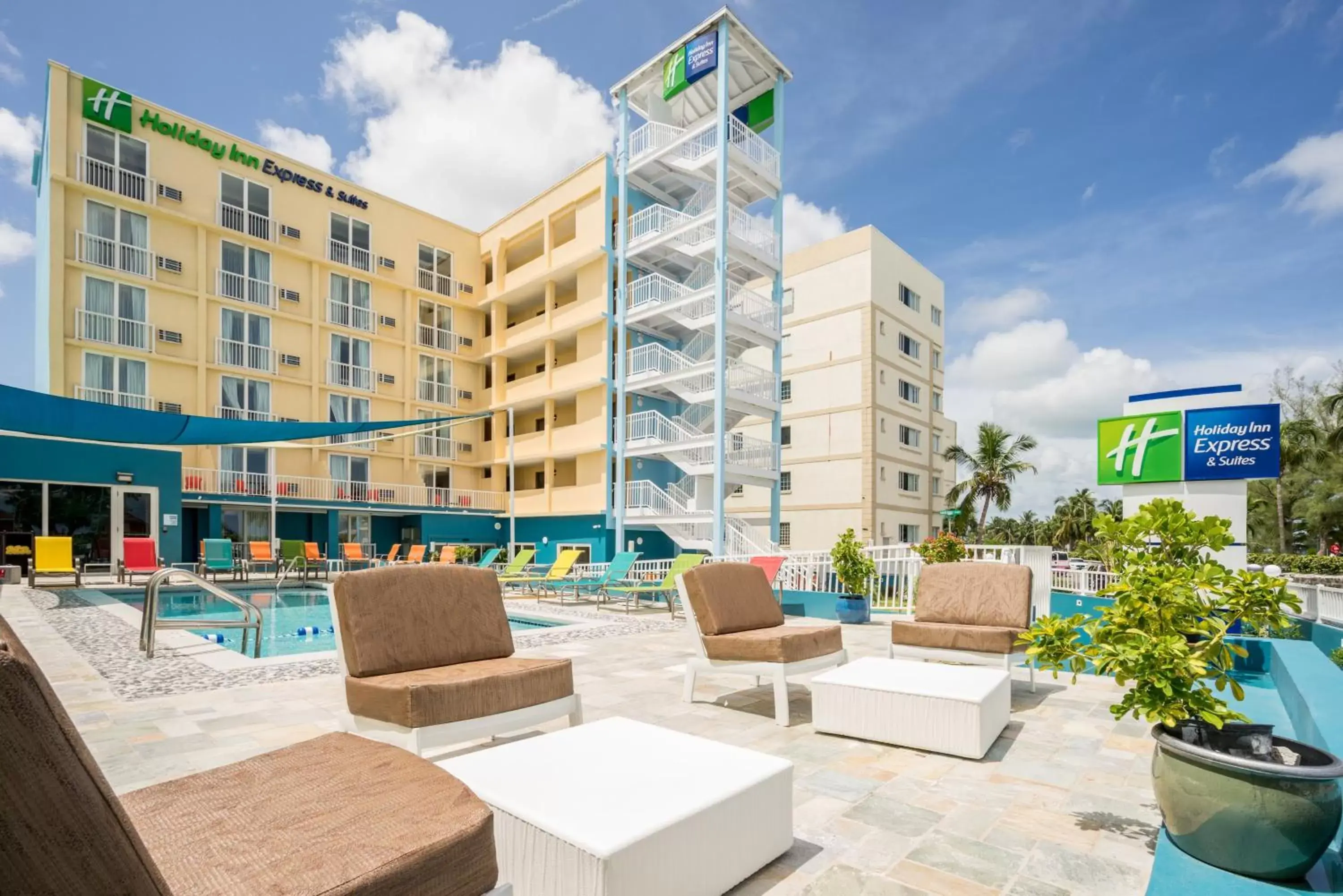 Swimming pool, Property Building in Holiday Inn Express & Suites Nassau, an IHG Hotel