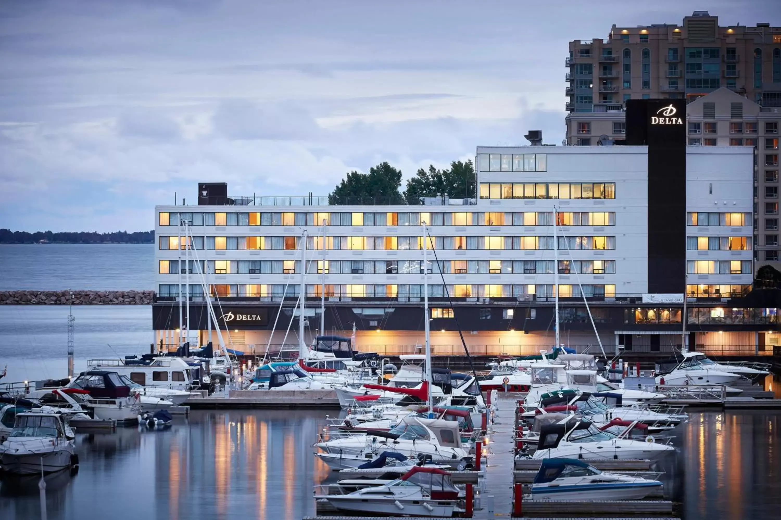 Property building in Delta Hotels by Marriott Kingston Waterfront