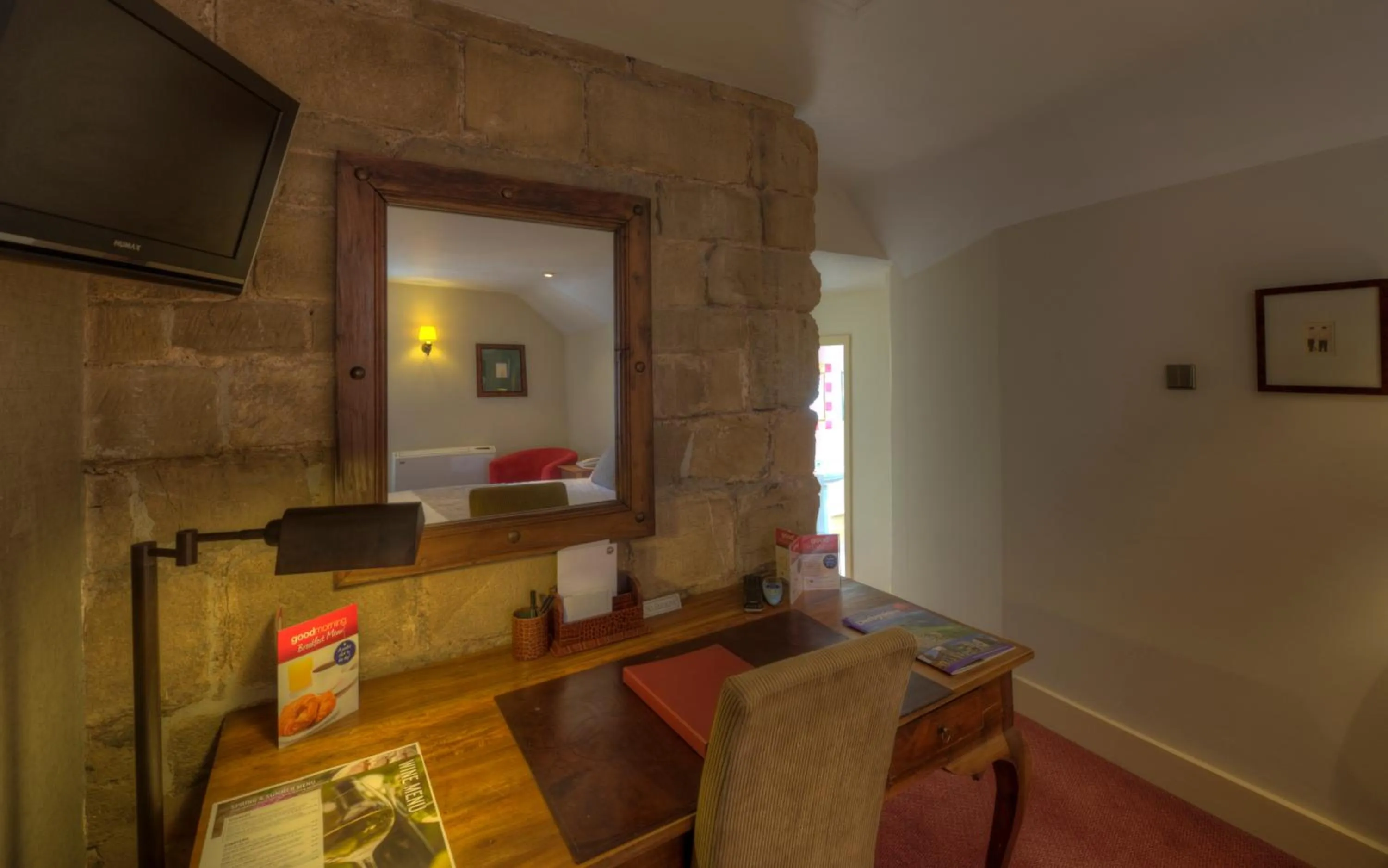 Decorative detail in Dog & Partridge by Chef & Brewer Collection