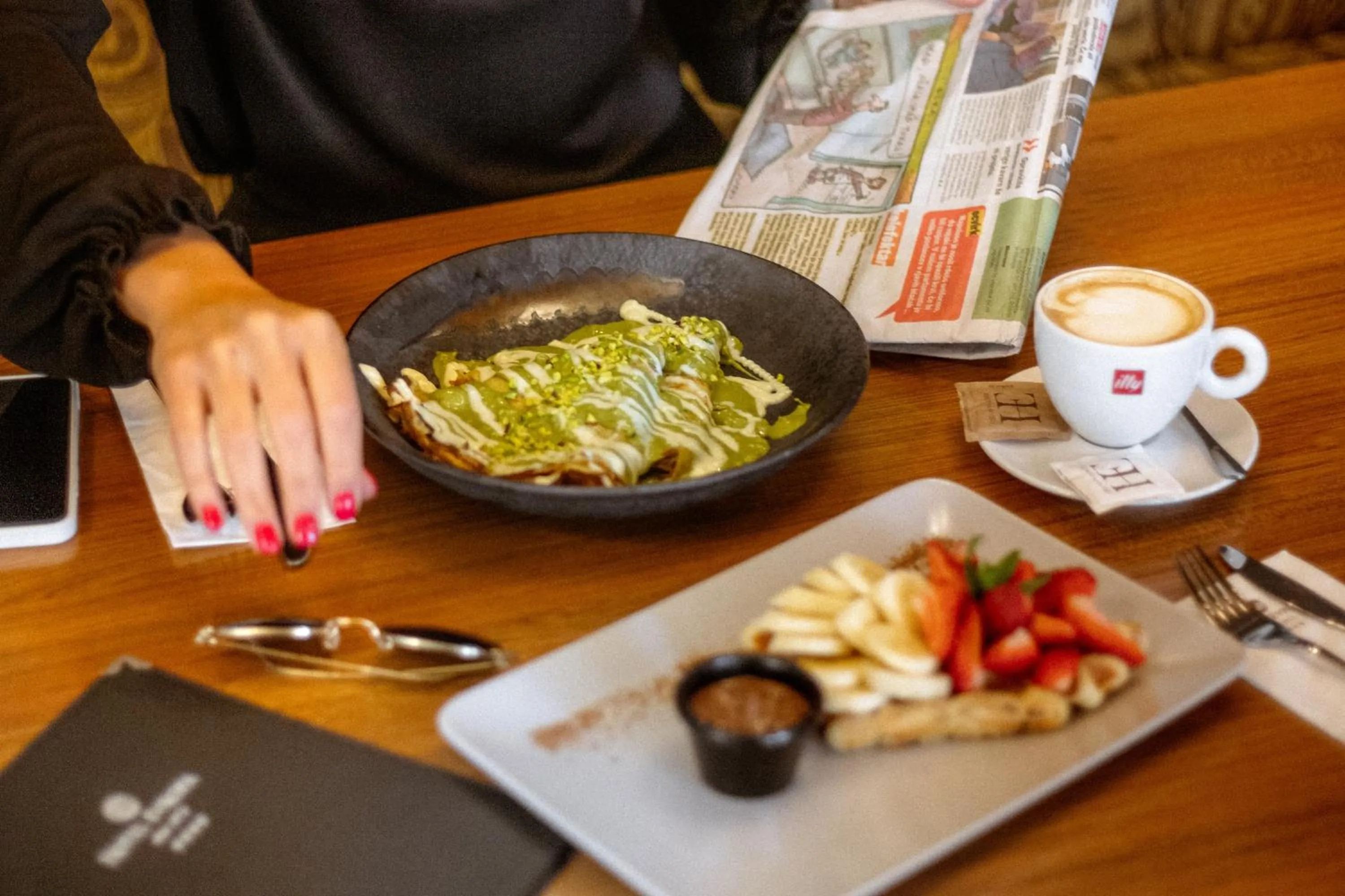 Restaurant/places to eat in Hotel Evropa