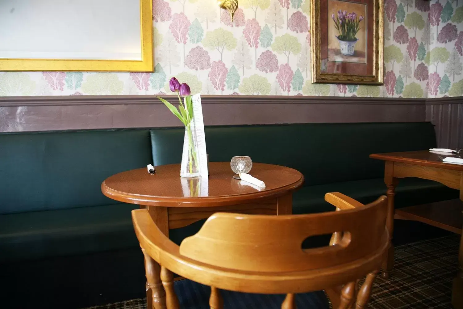 Dining area in The Fazeley Inn