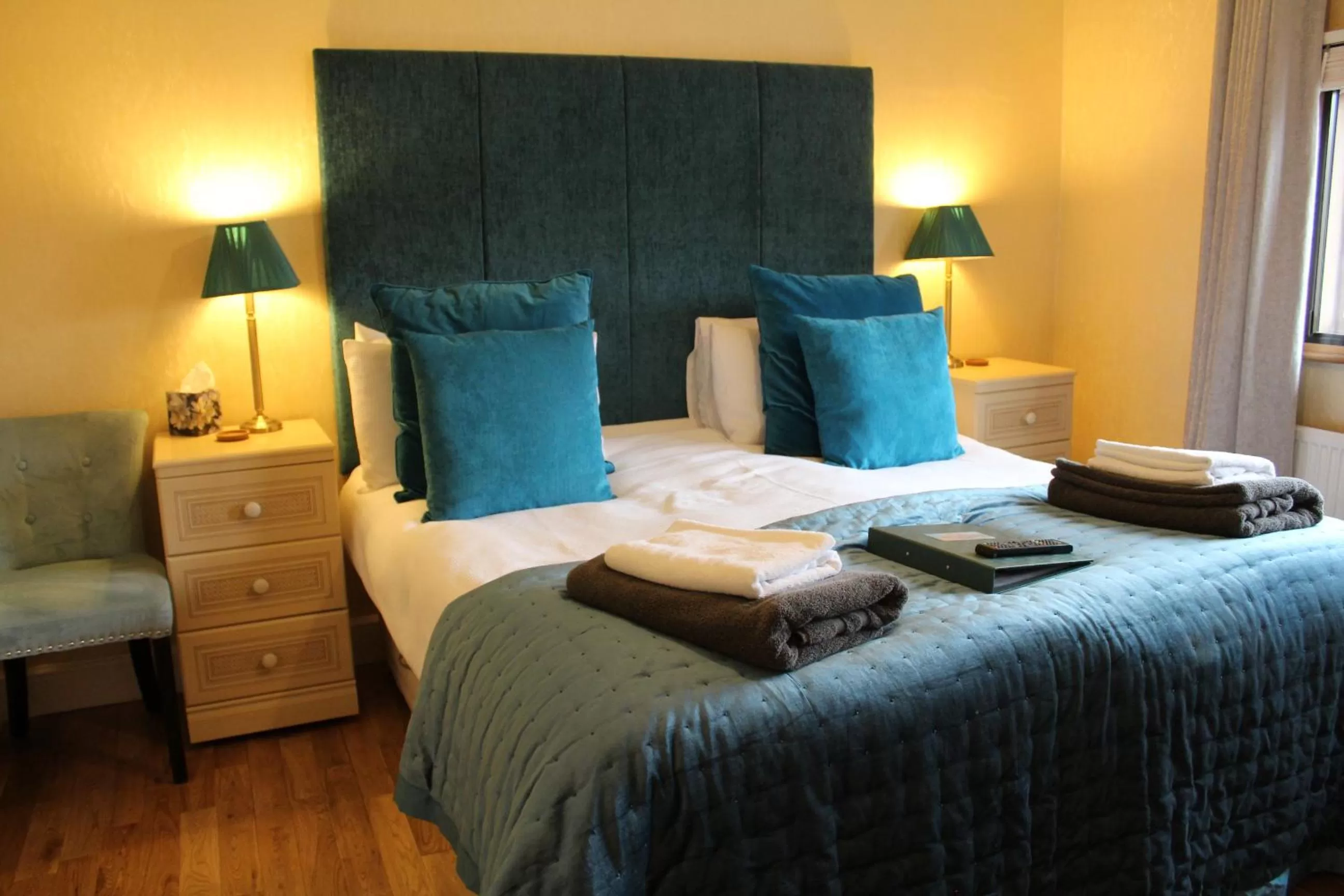 Bed in Copper Beech House