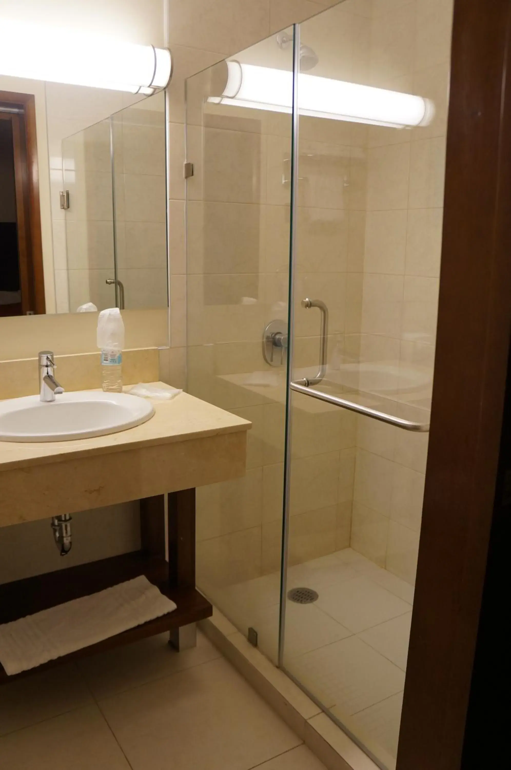 Shower, Bathroom in Hotel Plaza Chihuahua