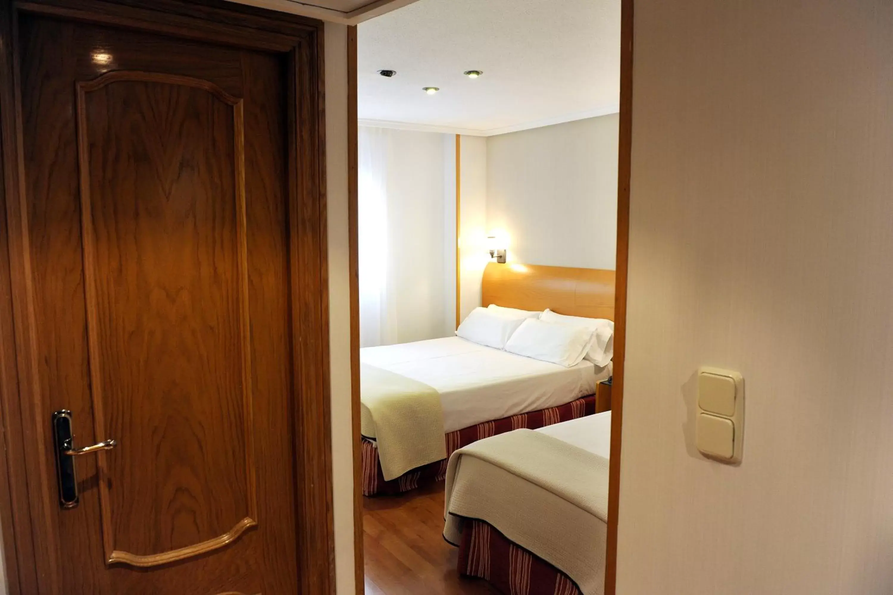 Bed in Hotel El Churra Bed in Hotel El Churra