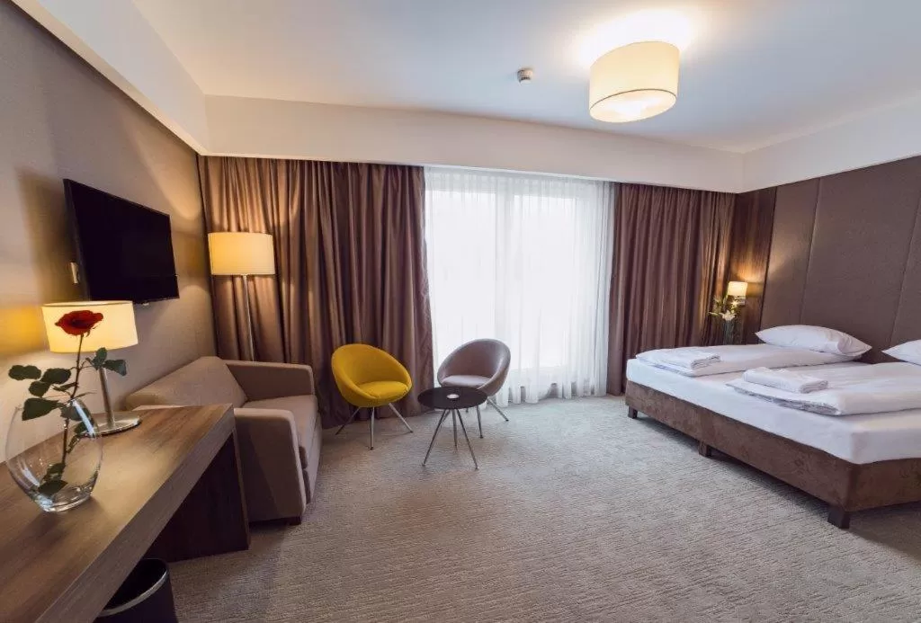 Bed in Hotel Imperiale