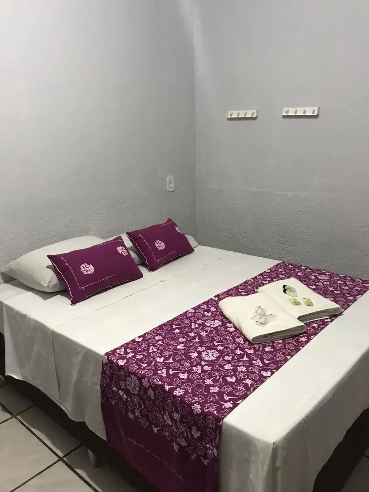 Bed in Pousada São Jorge