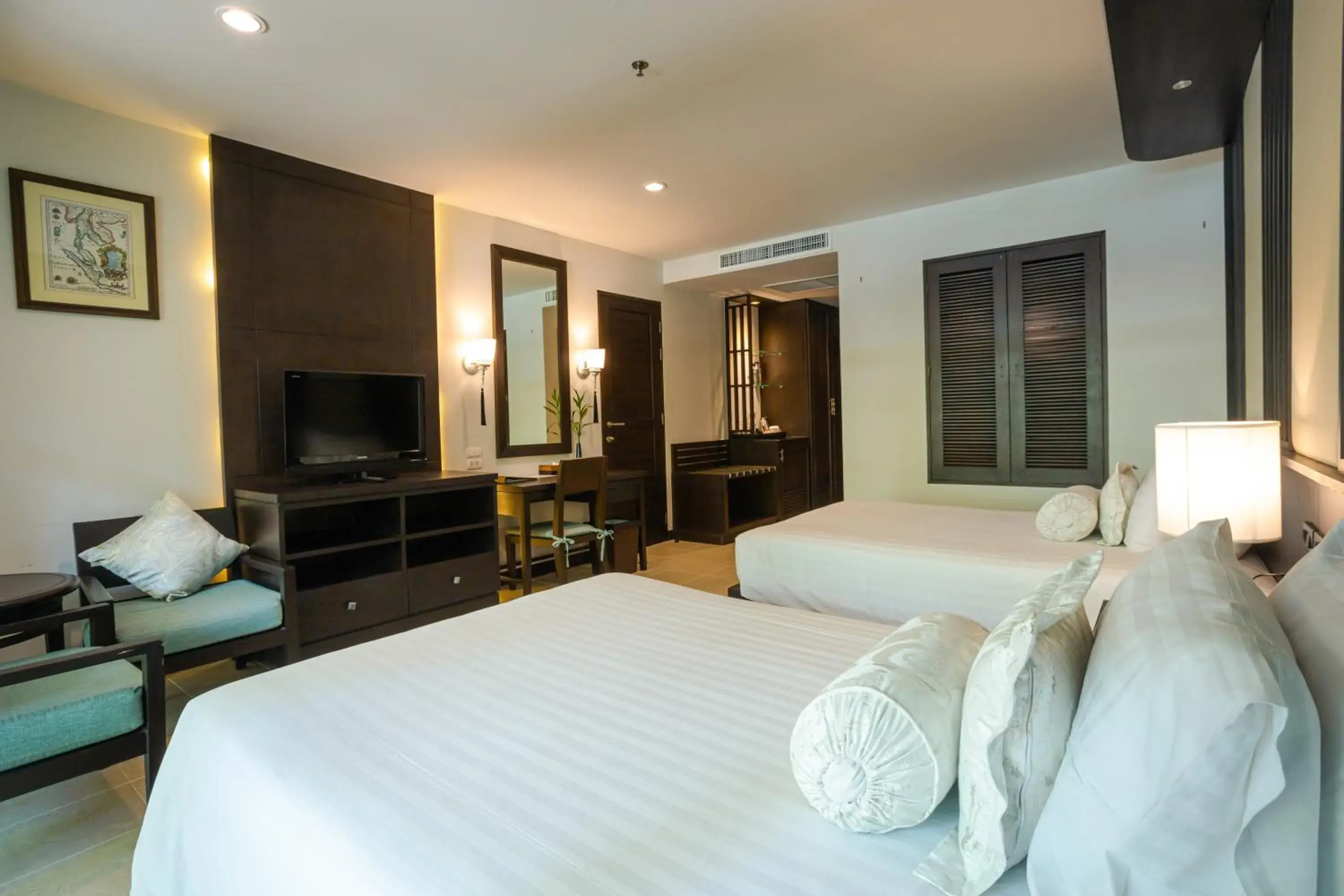 Bedroom, Bed in Ravindra Beach Resort & Spa - SHA Extra Plus