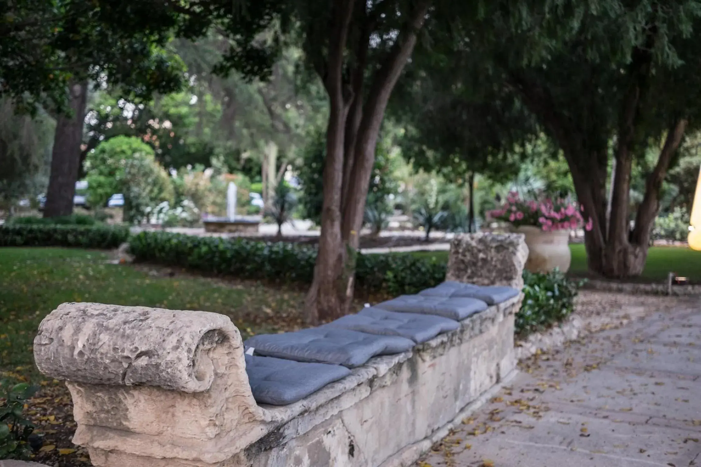 Garden in Hotel Parco delle Fontane