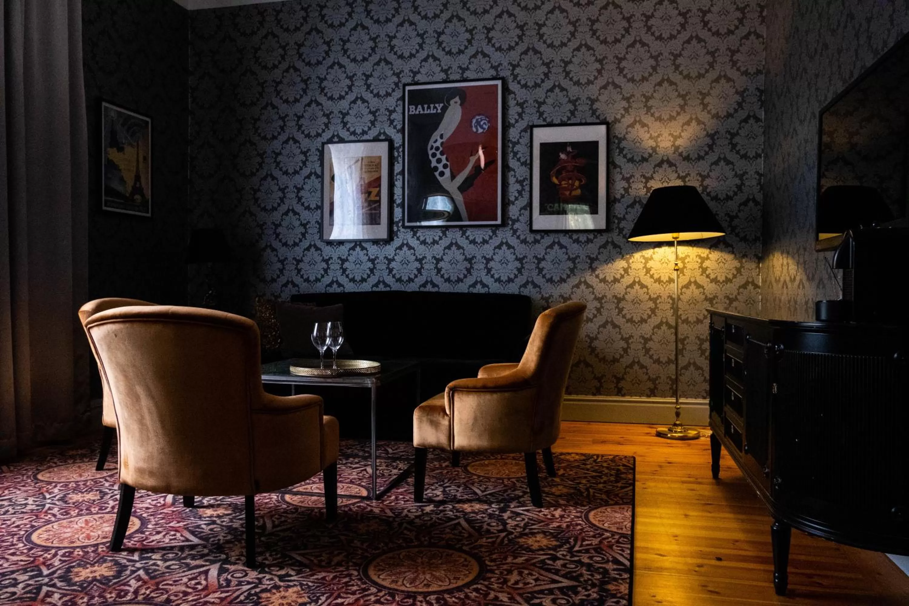 Living room in NOFO Hotel, WorldHotels Crafted