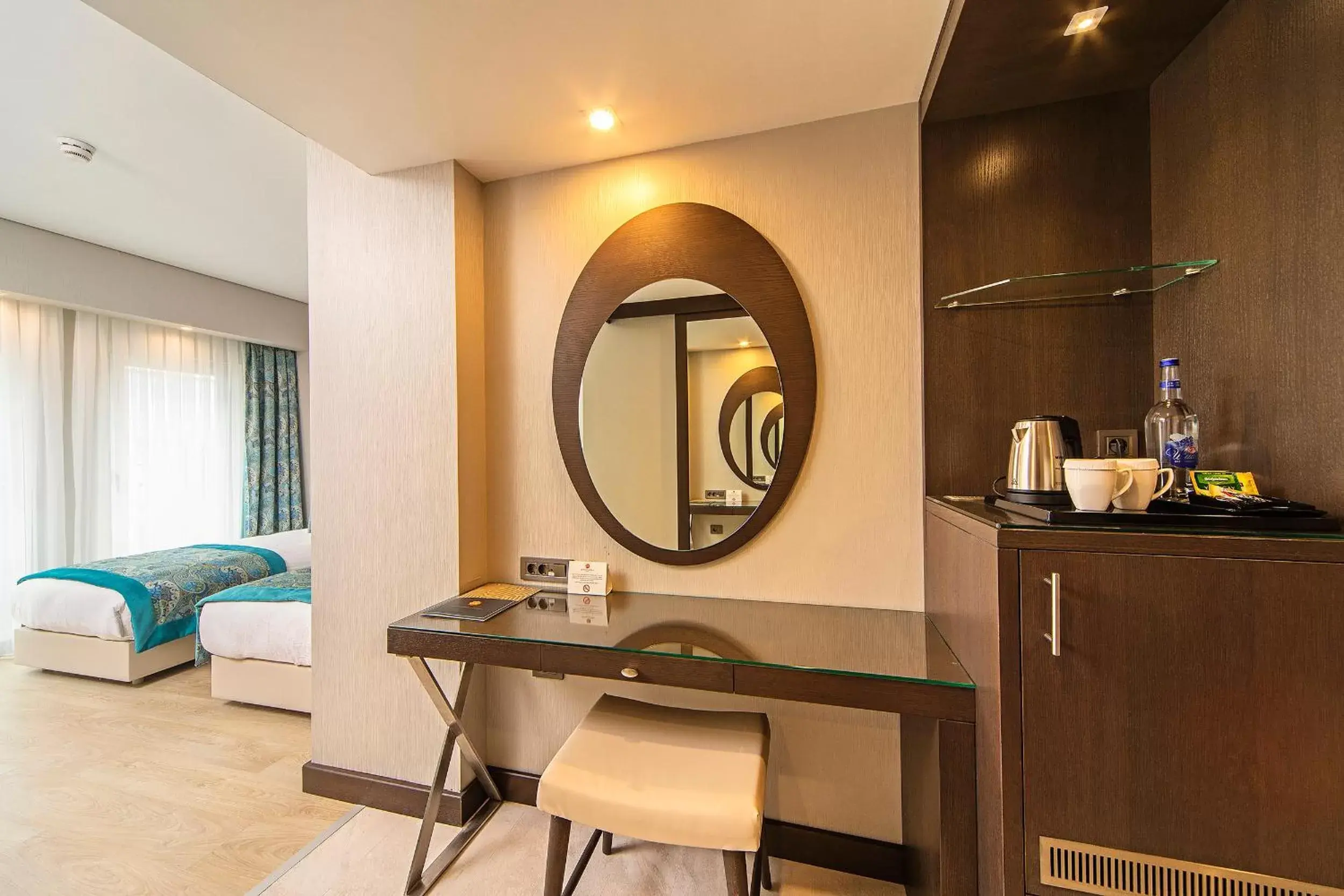 Bedroom, Bathroom in Mukarnas Taksim Hotel