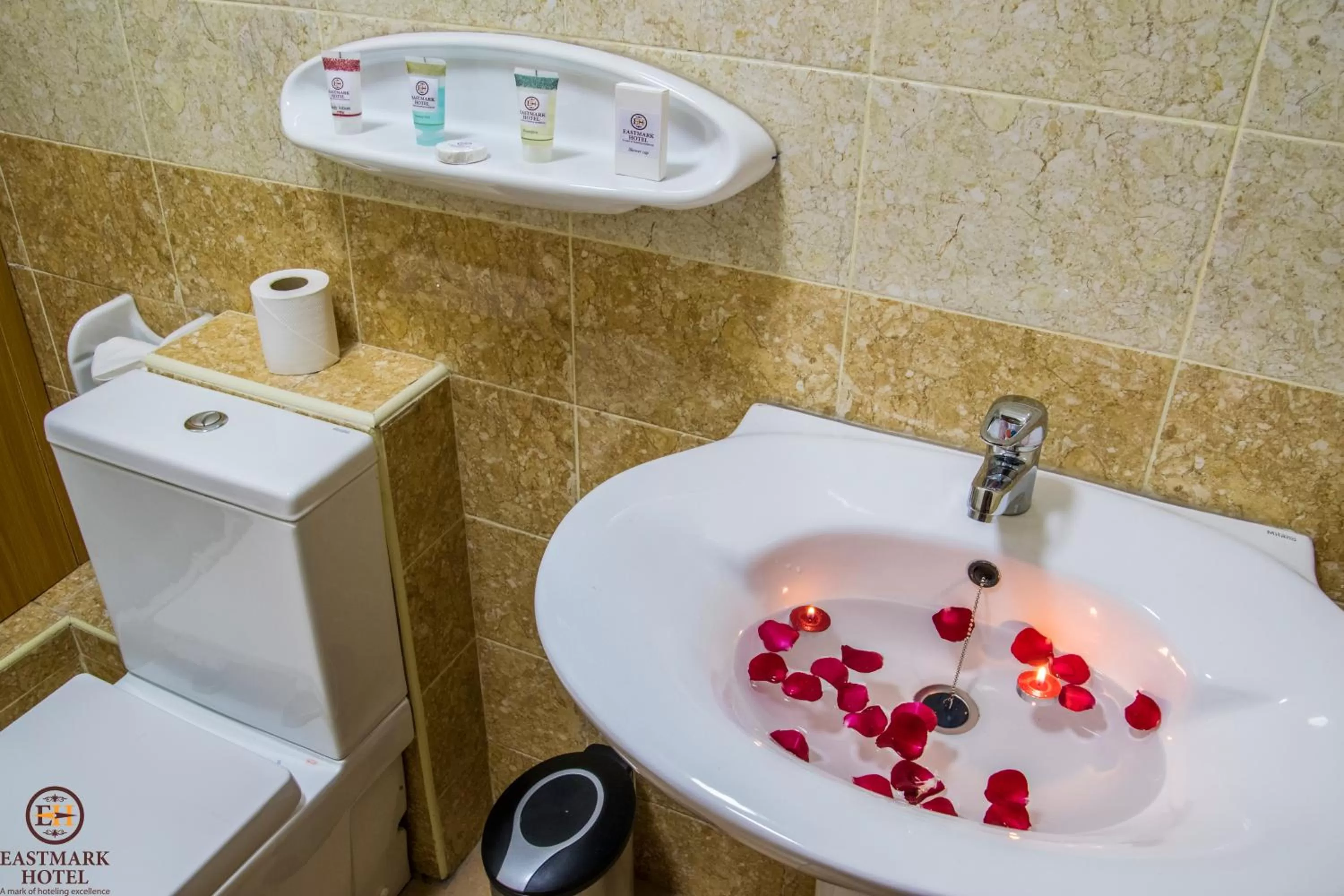 Bathroom in Eastmark Hotel