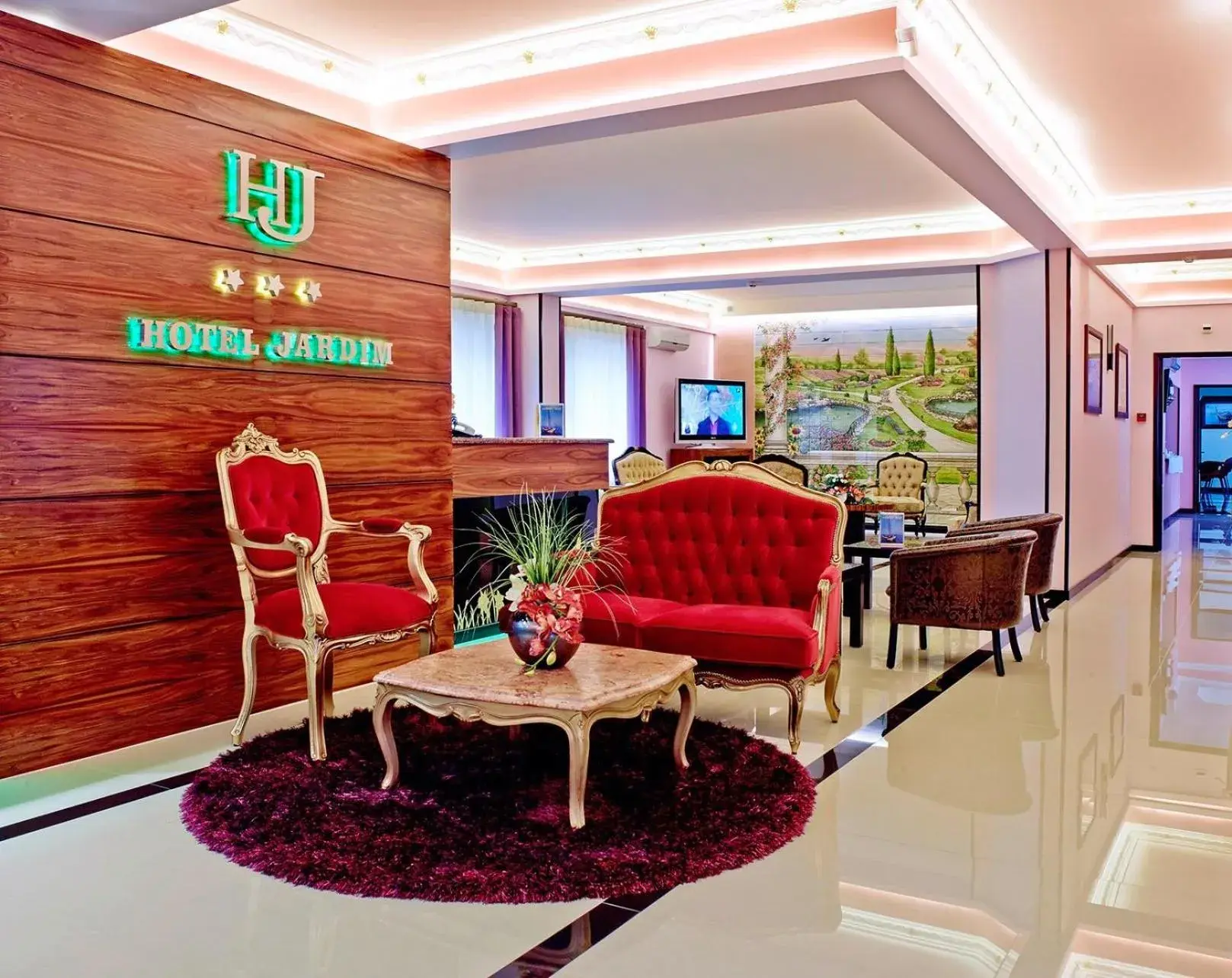 Living room in Hotel Jardim Living room in Hotel Jardim