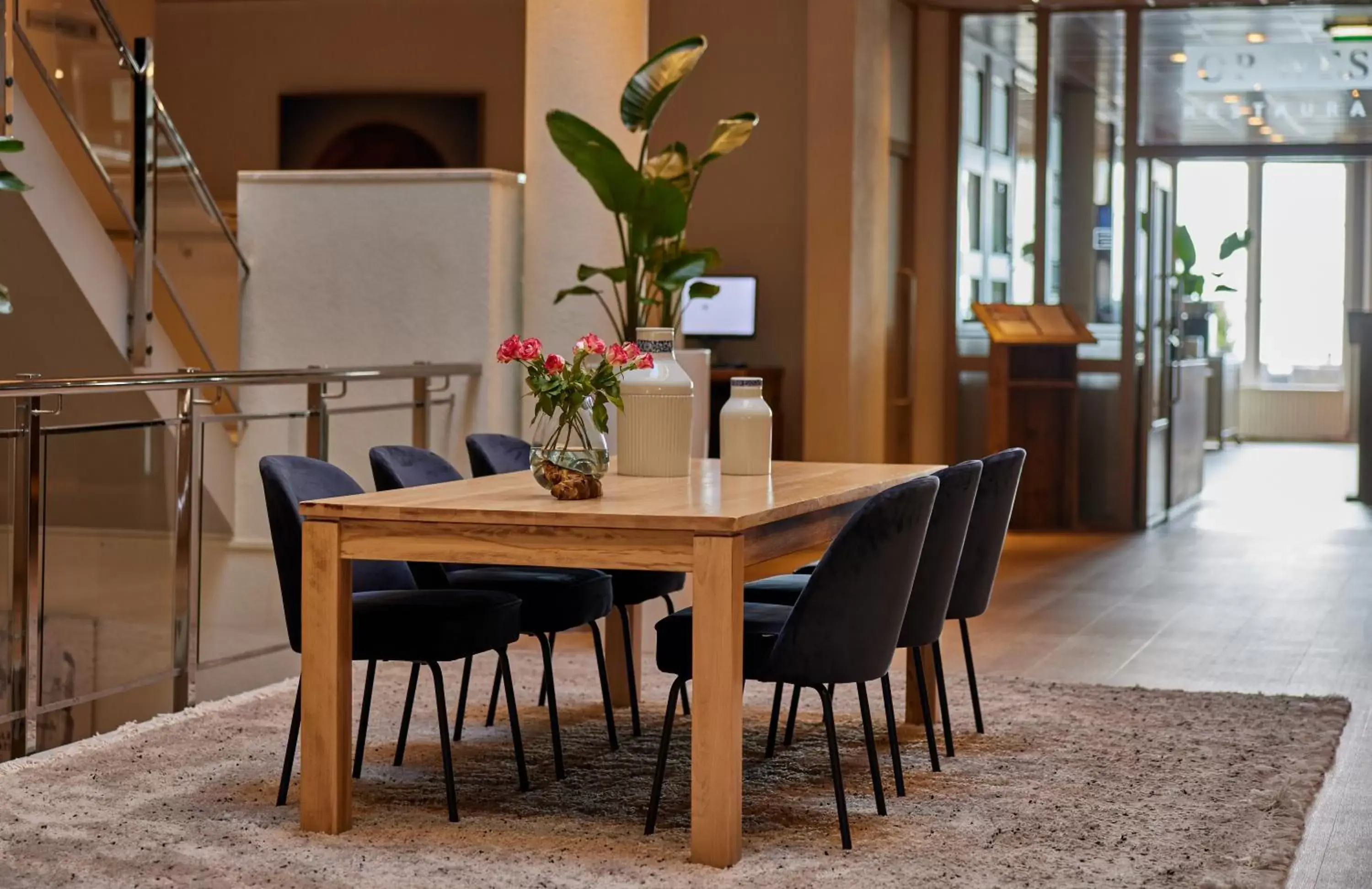 Lobby or reception, Dining Area in WestCord Hotel Schylge