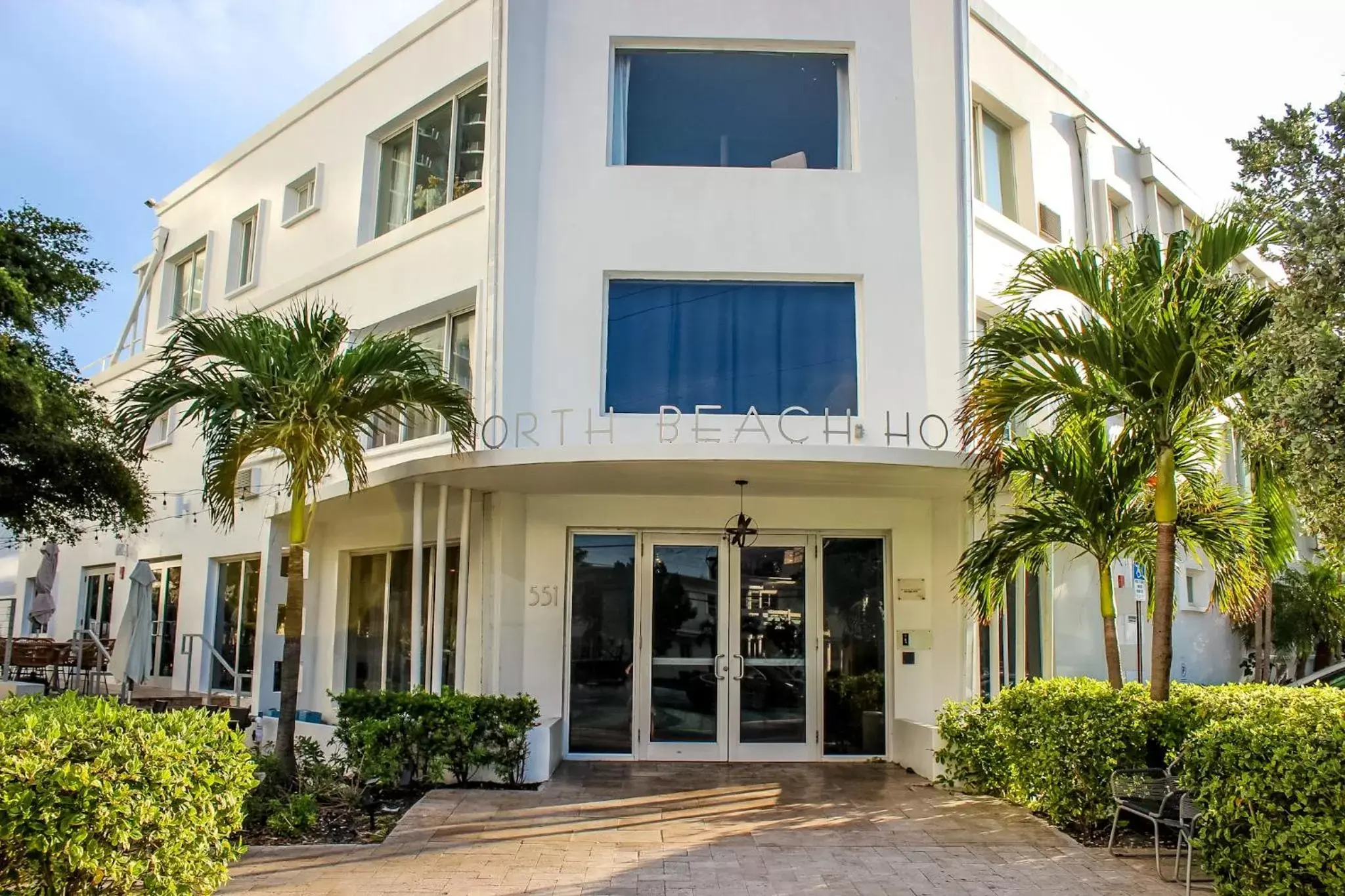Facade/entrance, Property Building in North Beach Hotel