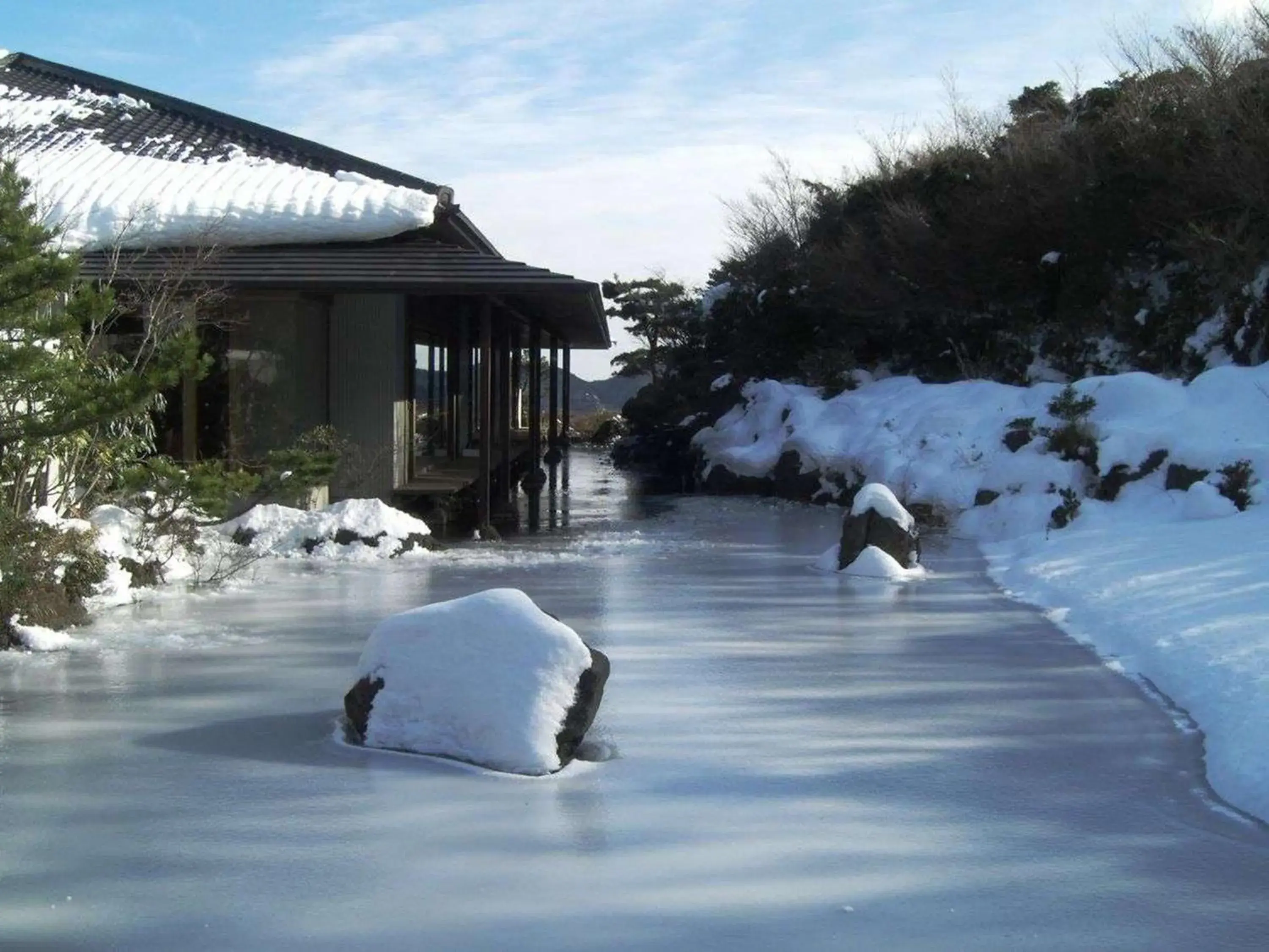 Winter in Hakone Yunohana Prince Hotel