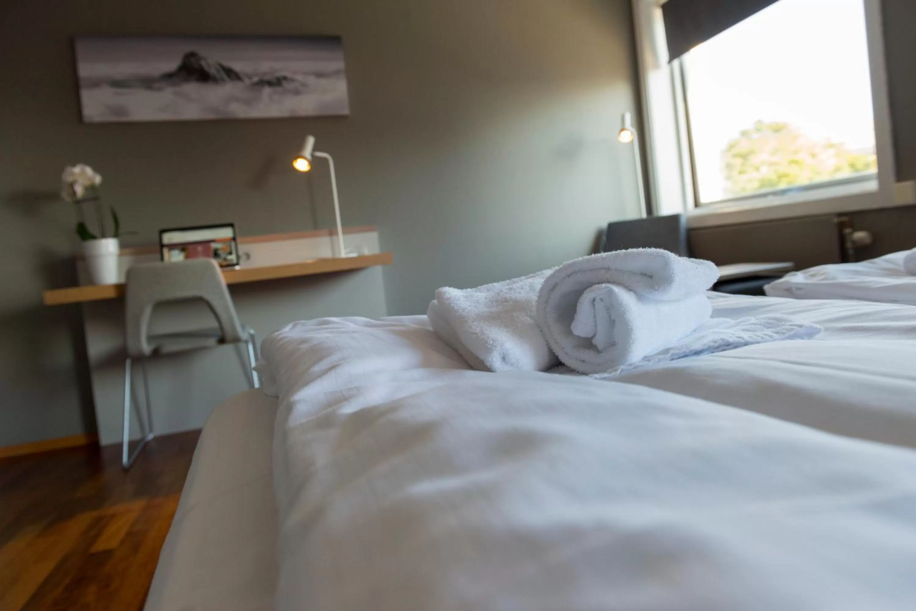 Bed in Fast Hotel Svolvær