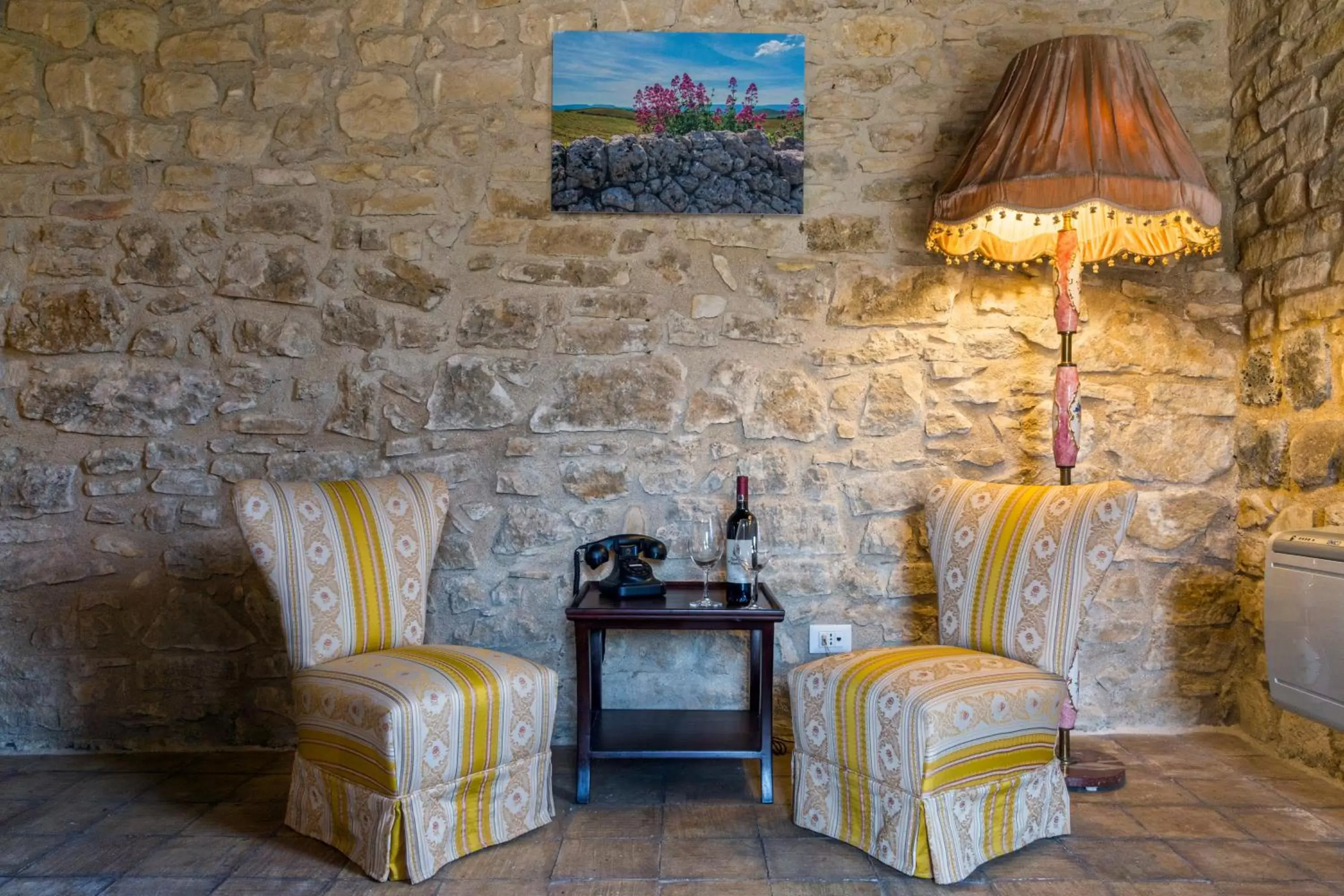 Seating Area in Masseria Fortificata Lo Zafferaneto