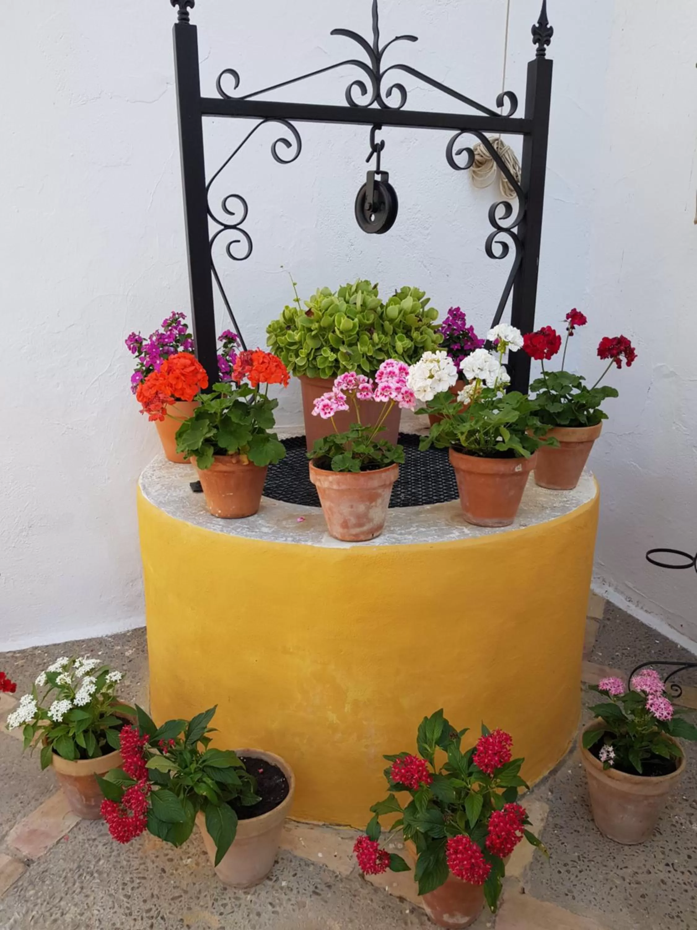 Decorative detail in Hacienda El Santiscal Adults Only