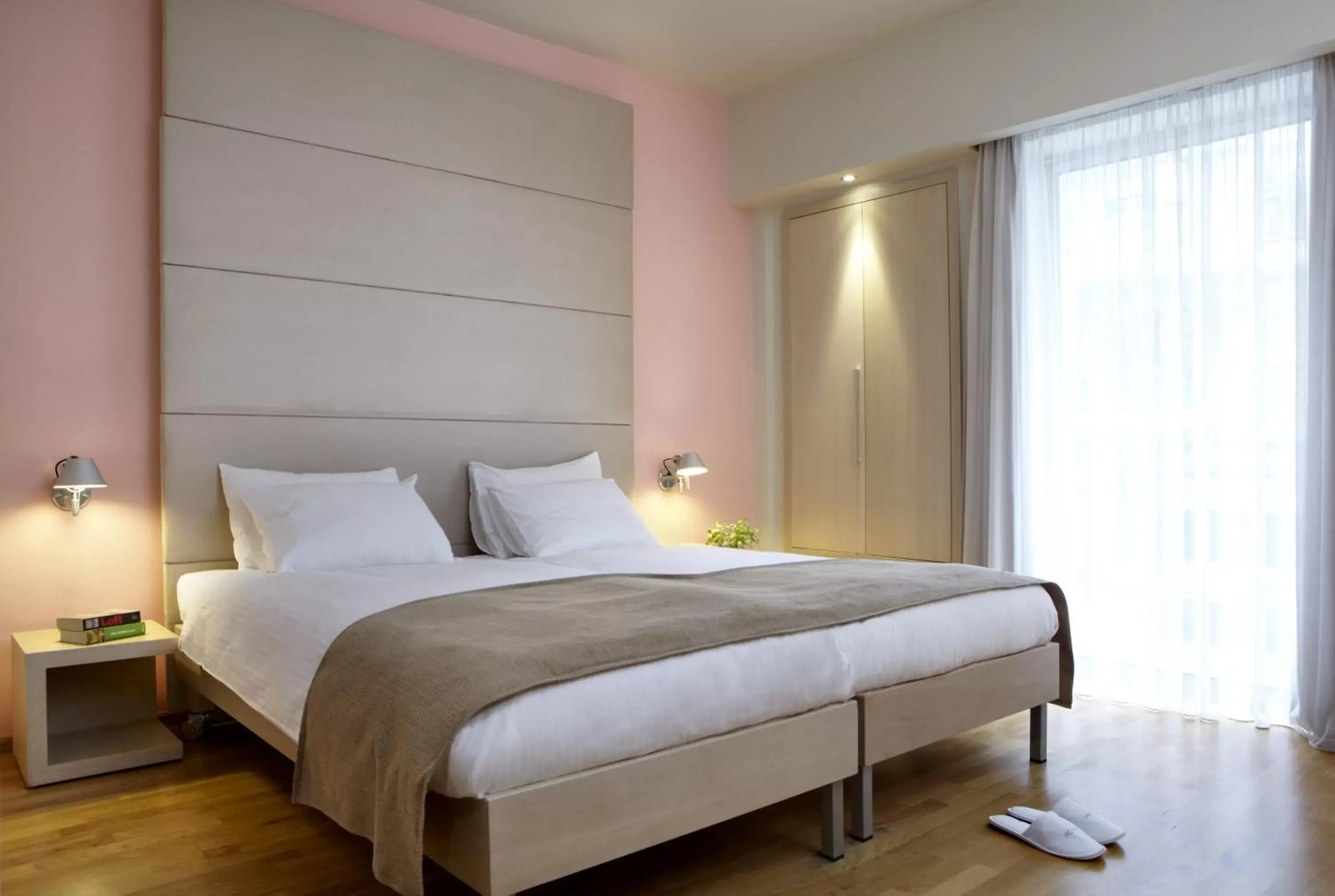 Twin Room in Domotel Olympia Twin Room in Domotel Olympia