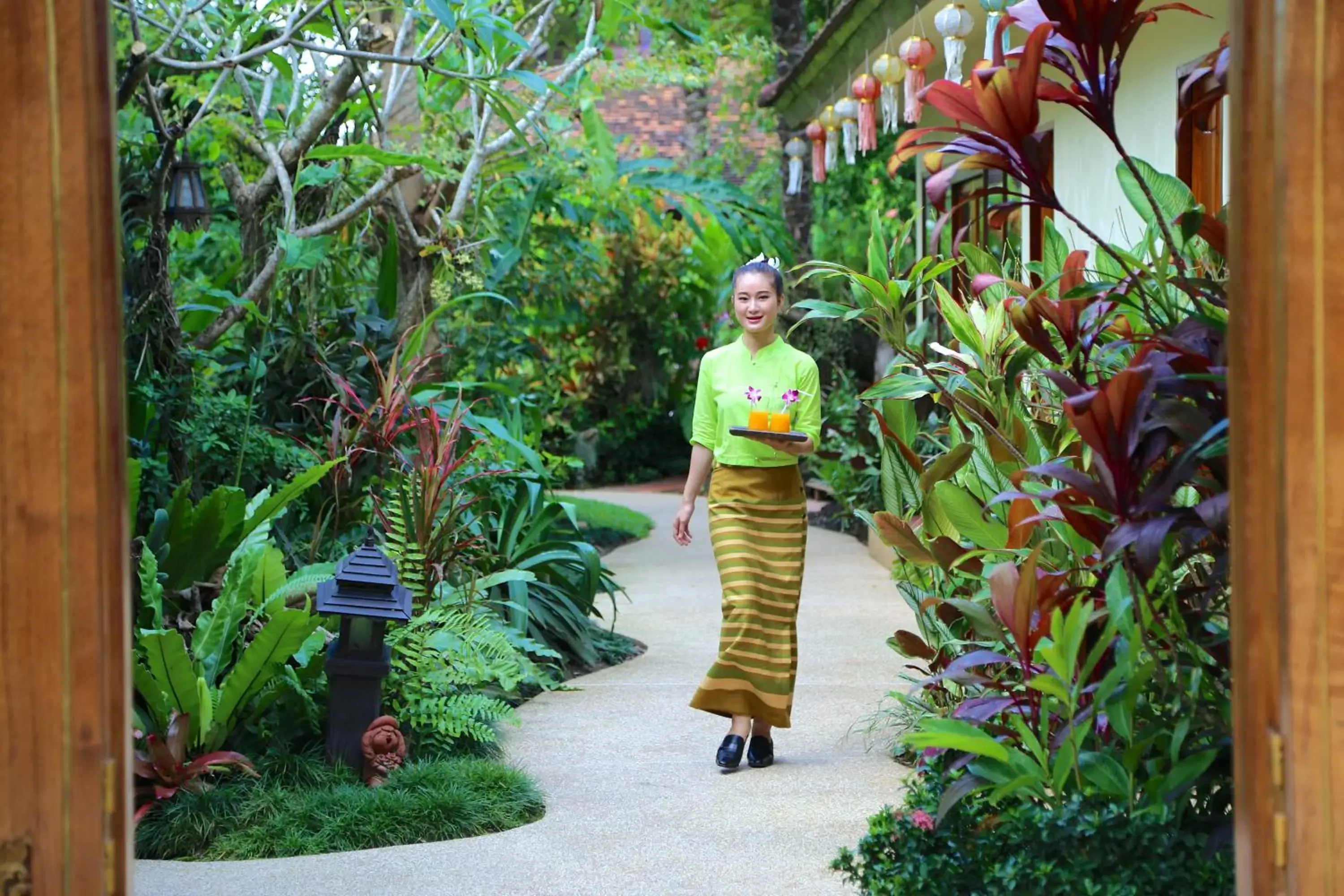 Staff in Oriental Siam Resort