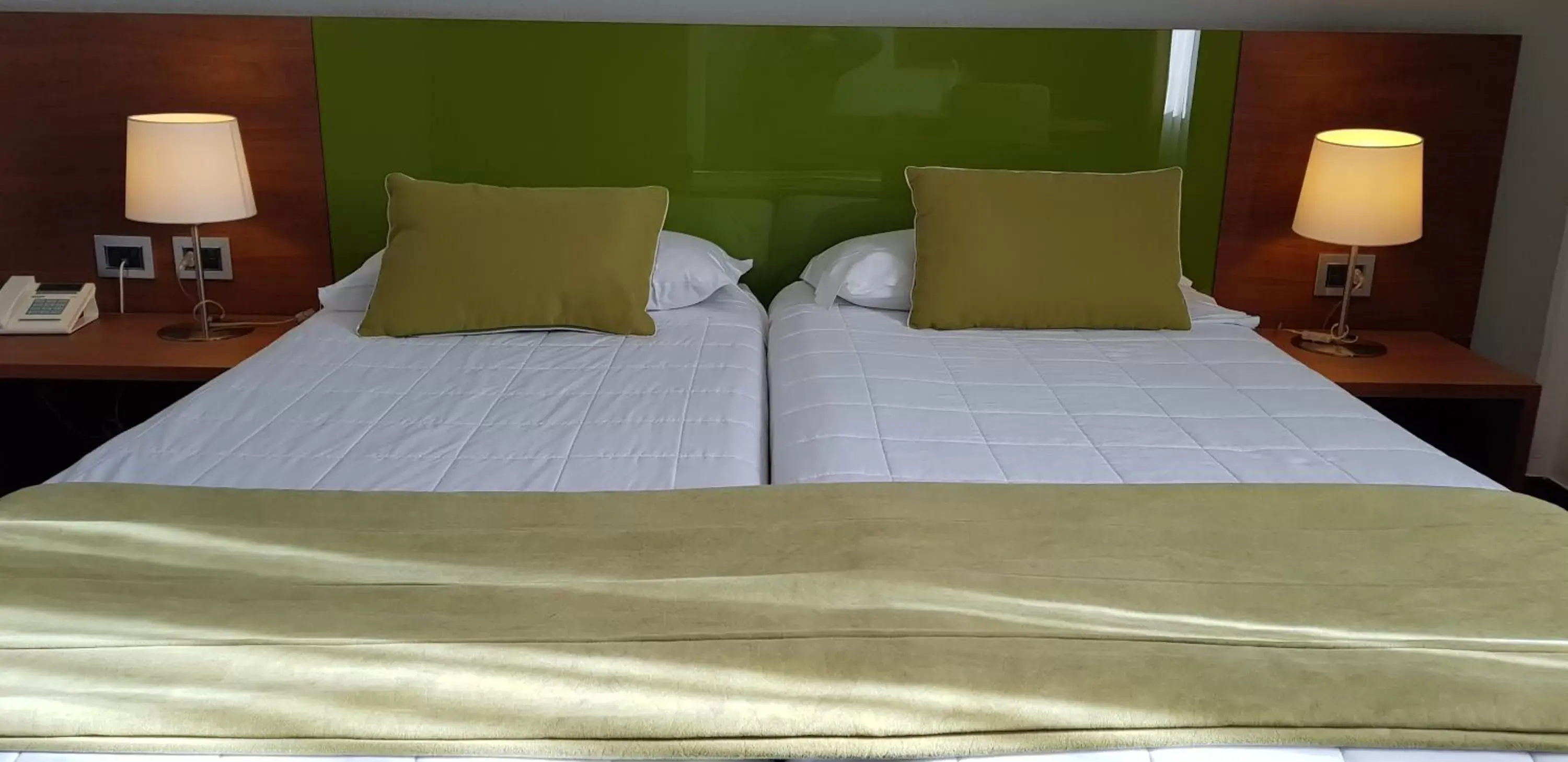 Bed in Hotel Sandalia