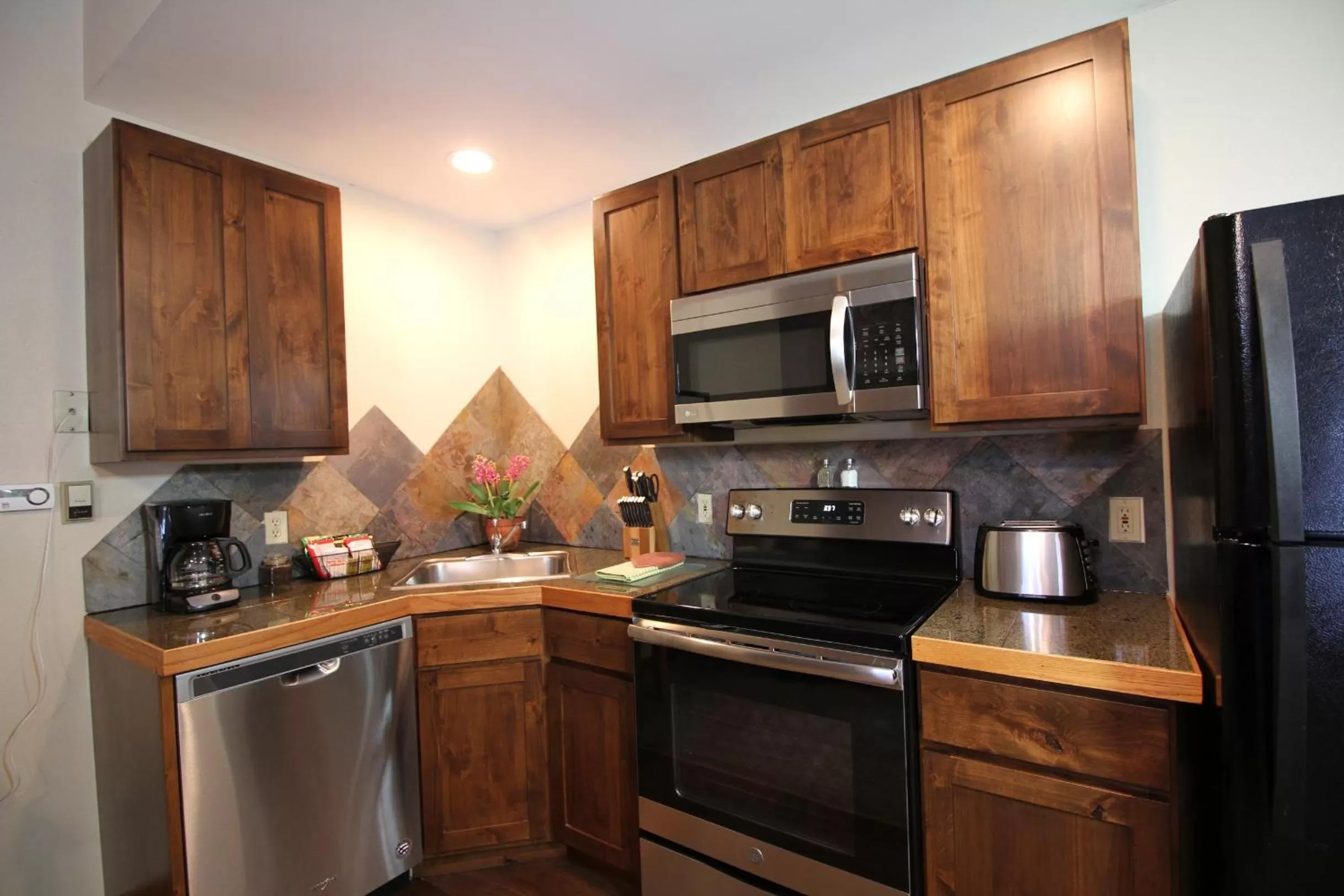 Kitchen or kitchenette in Woodlands on Fall River