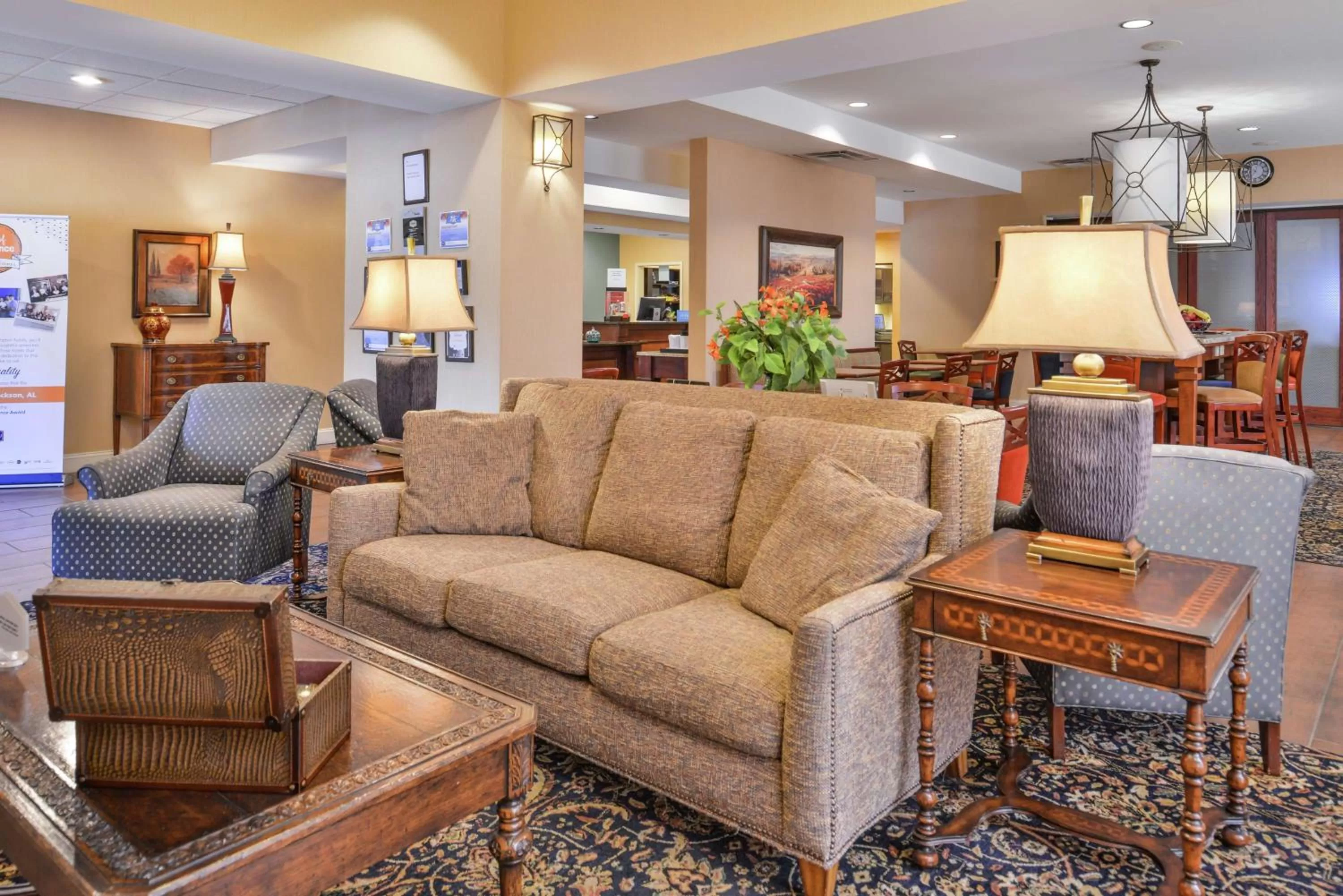 Lobby or reception in Hampton Inn Jackson-College Avenue