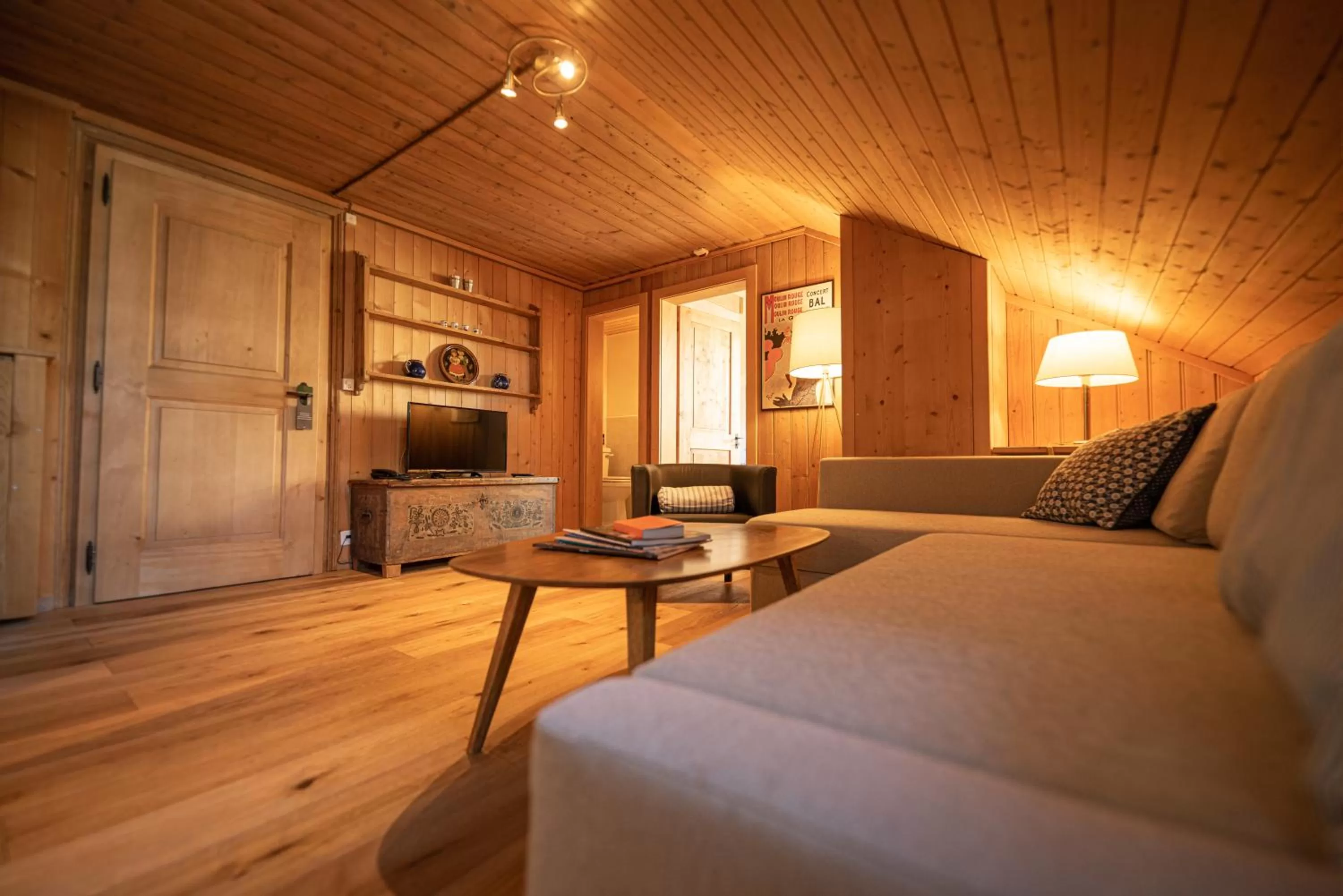 Living room in Hotel Alpenrose mit Gourmet-Restaurant Azalée