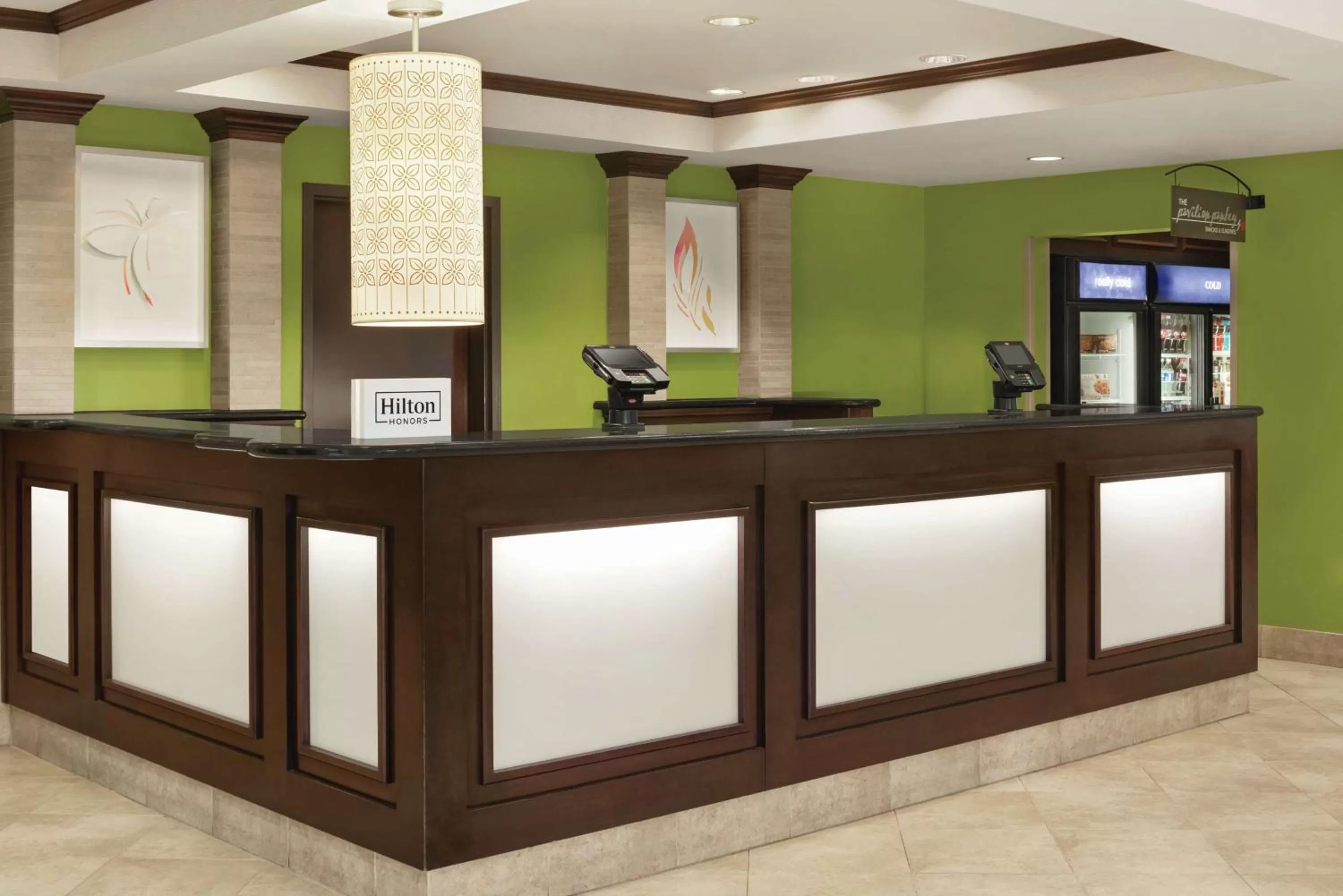 Lobby or reception in Hilton Garden Inn South Bend