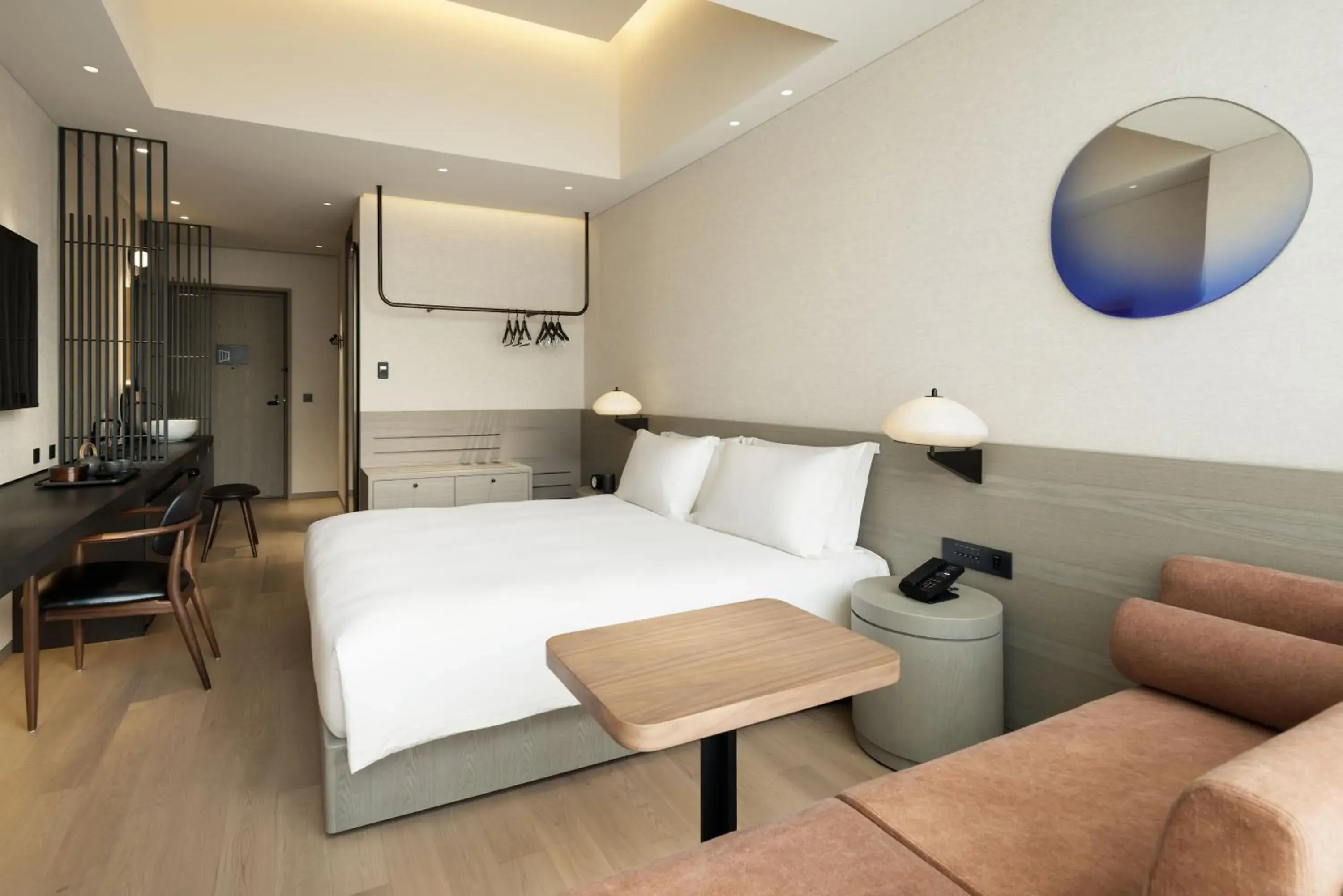 Bed in Hotel Toranomon Hills, The Unbound Collection By Hyatt