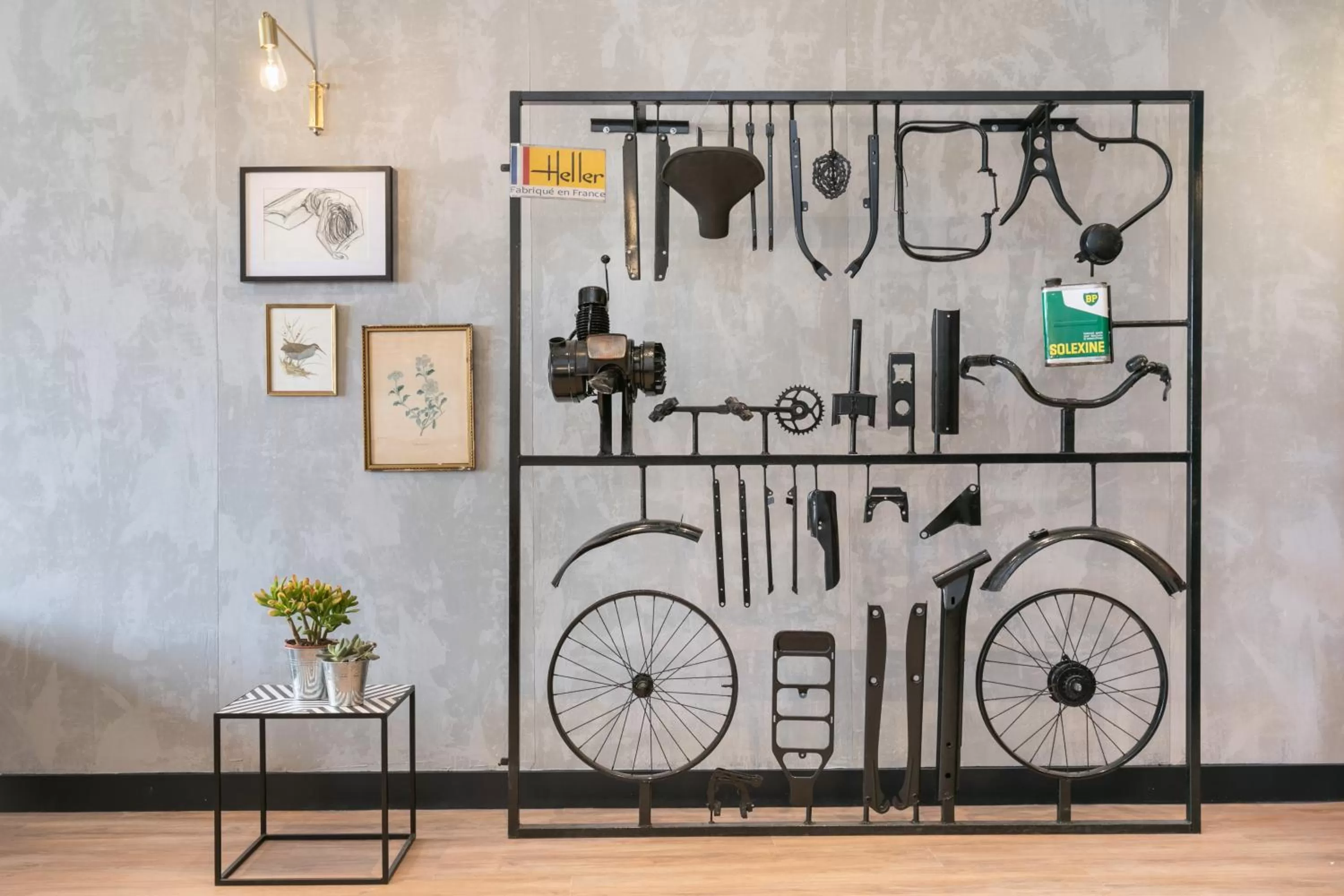 Decorative detail in Hotel So’Co by Happyculture