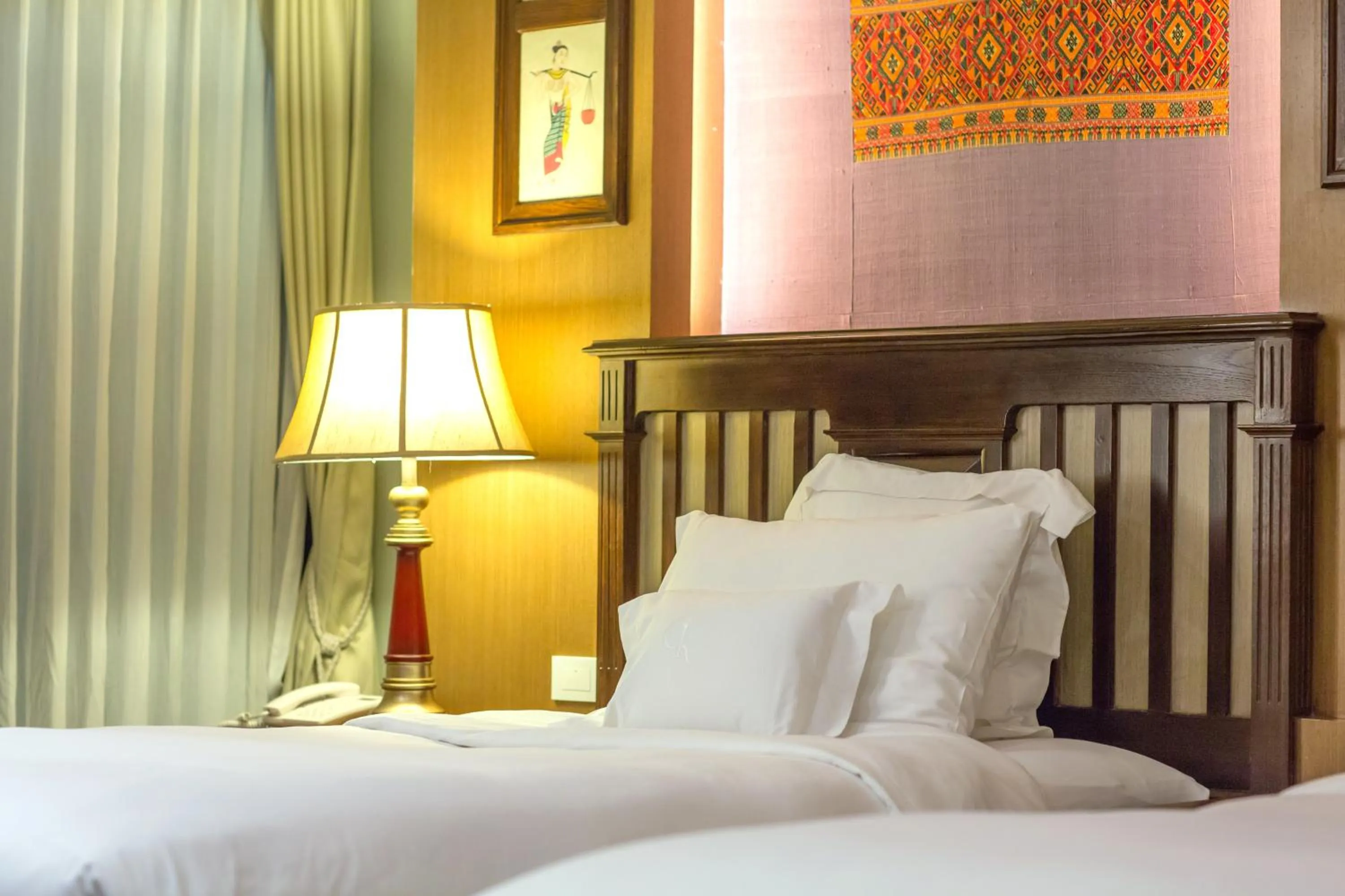 Bed in Chankam Boutique Hotel