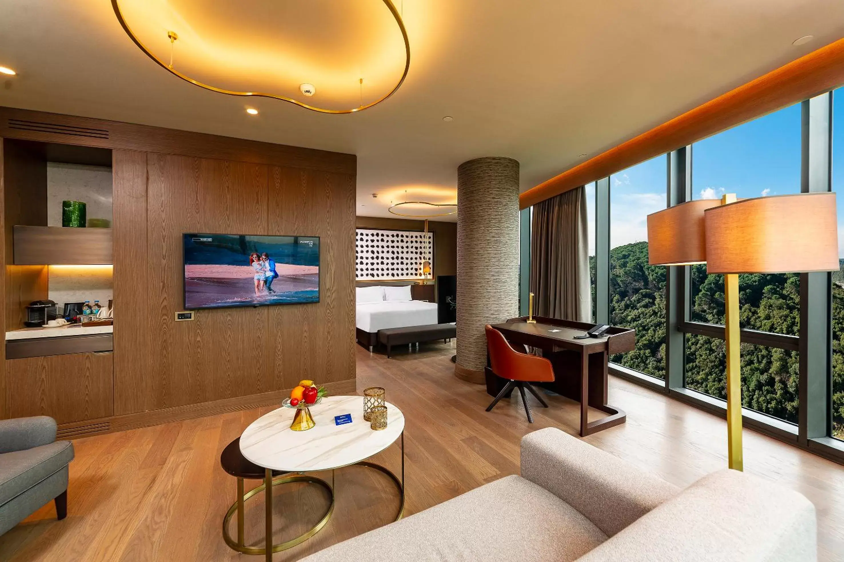TV and multimedia in Radisson Collection Hotel, Vadistanbul
