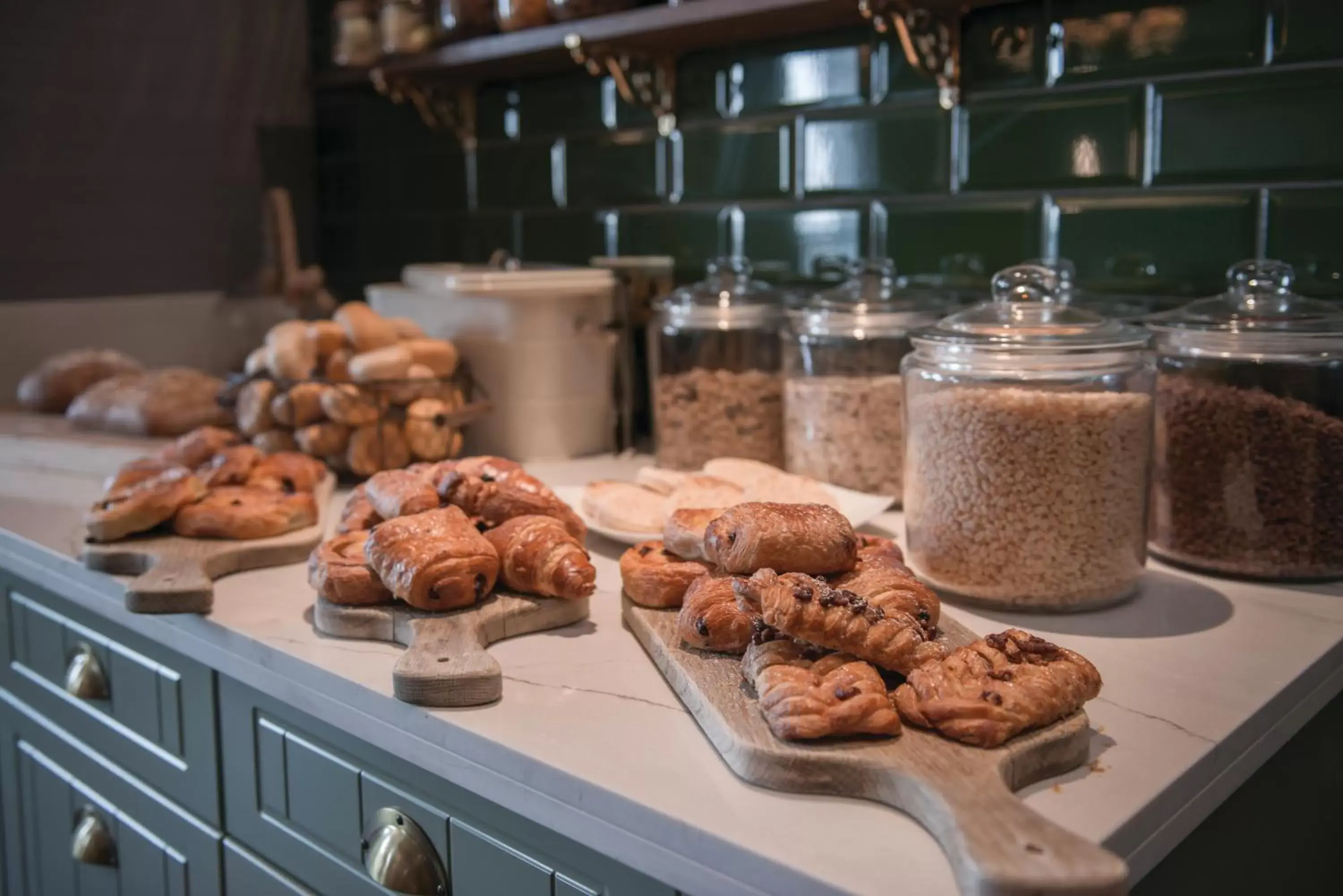 Continental breakfast in De Vere Wokefield Estate