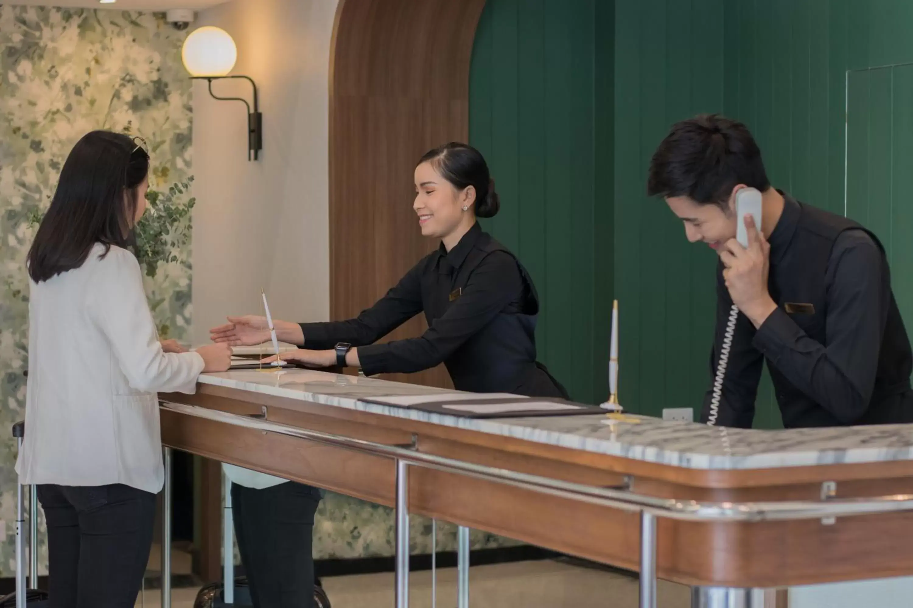 Lobby or reception in Justice Hotel Lobby or reception in Justice Hotel