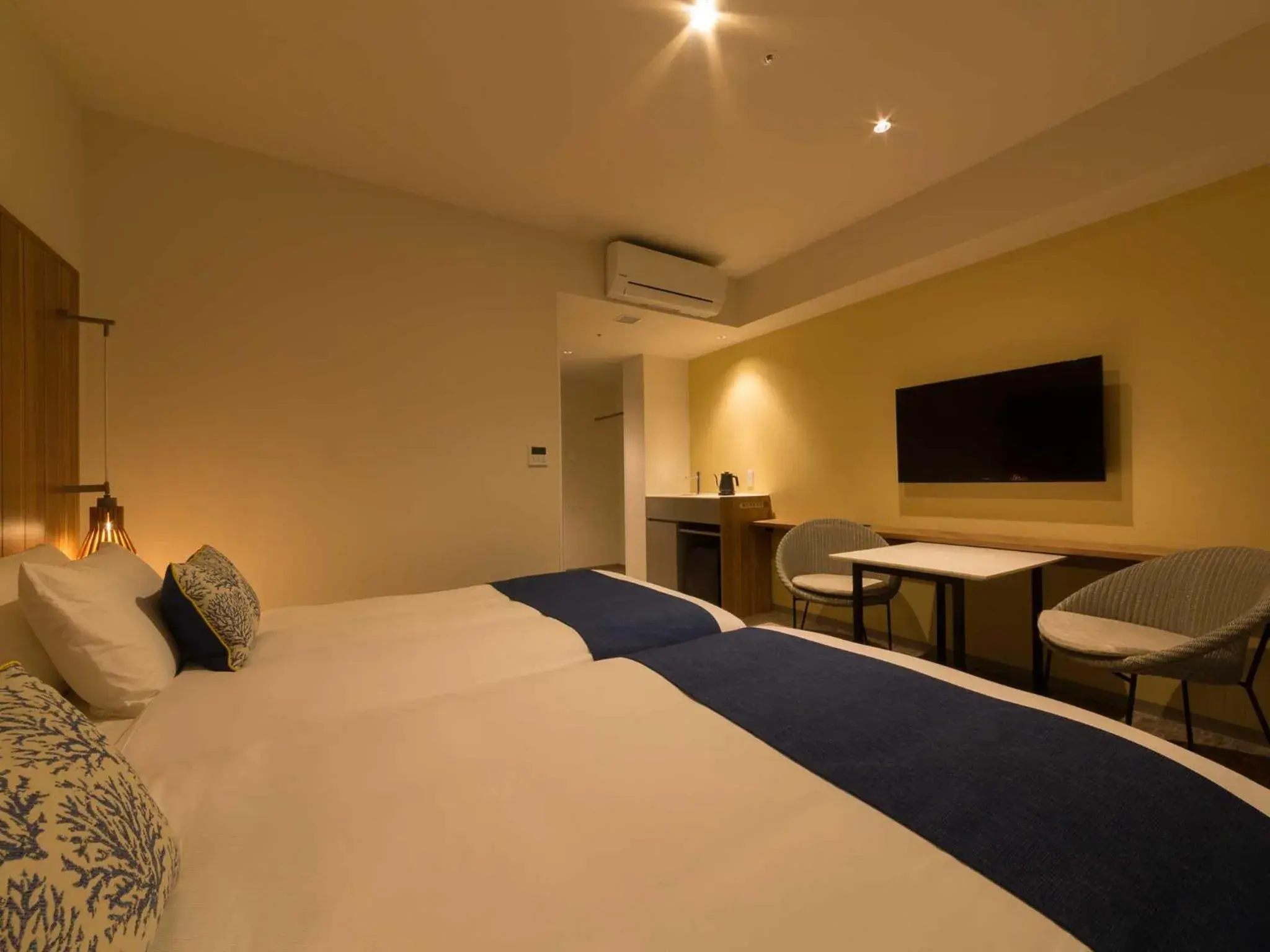 Photo of the whole room, Bed in Tokyu Stay Okinawa Naha