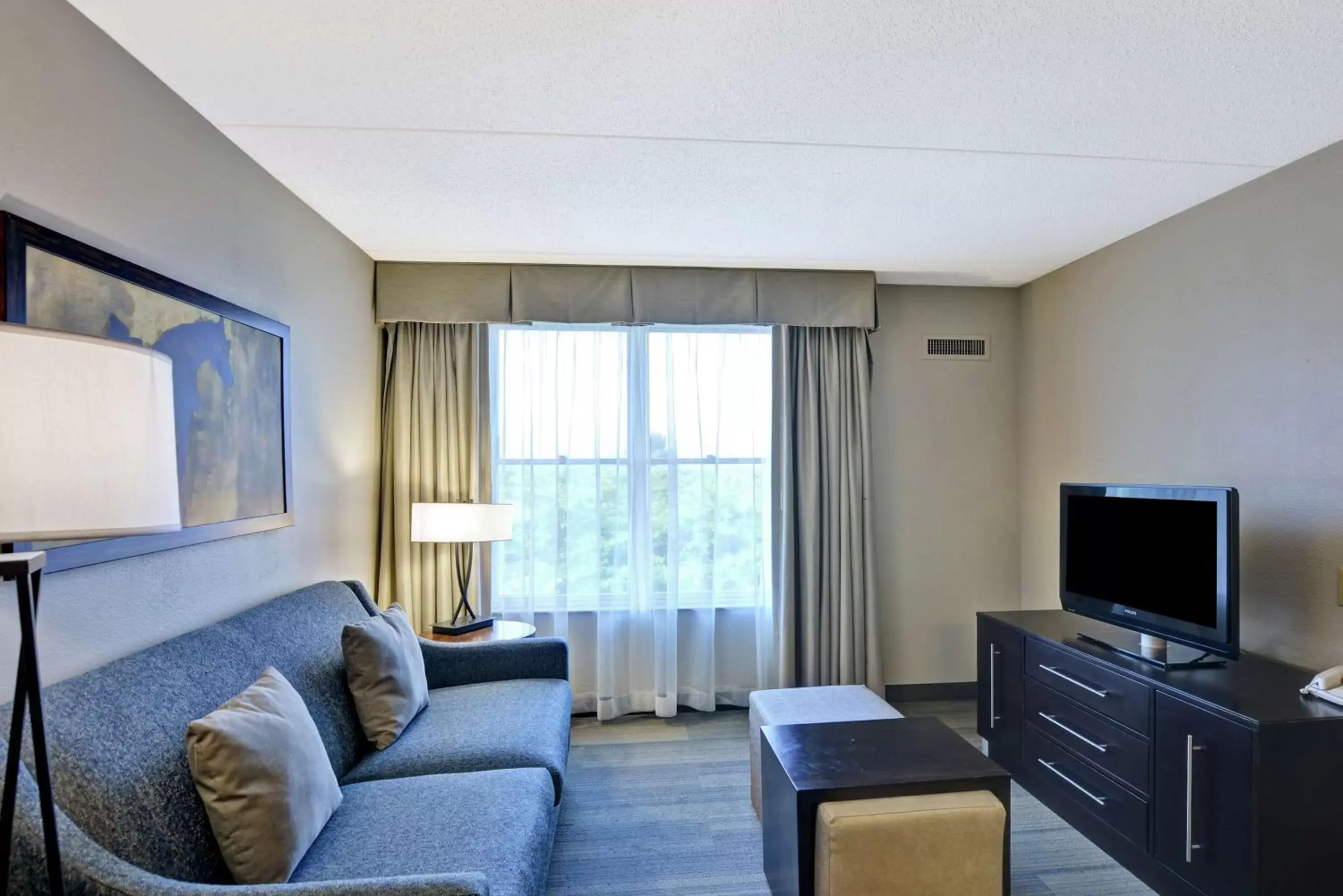 Living room, Seating Area in Homewood Suites by Hilton Lexington Fayette Mall