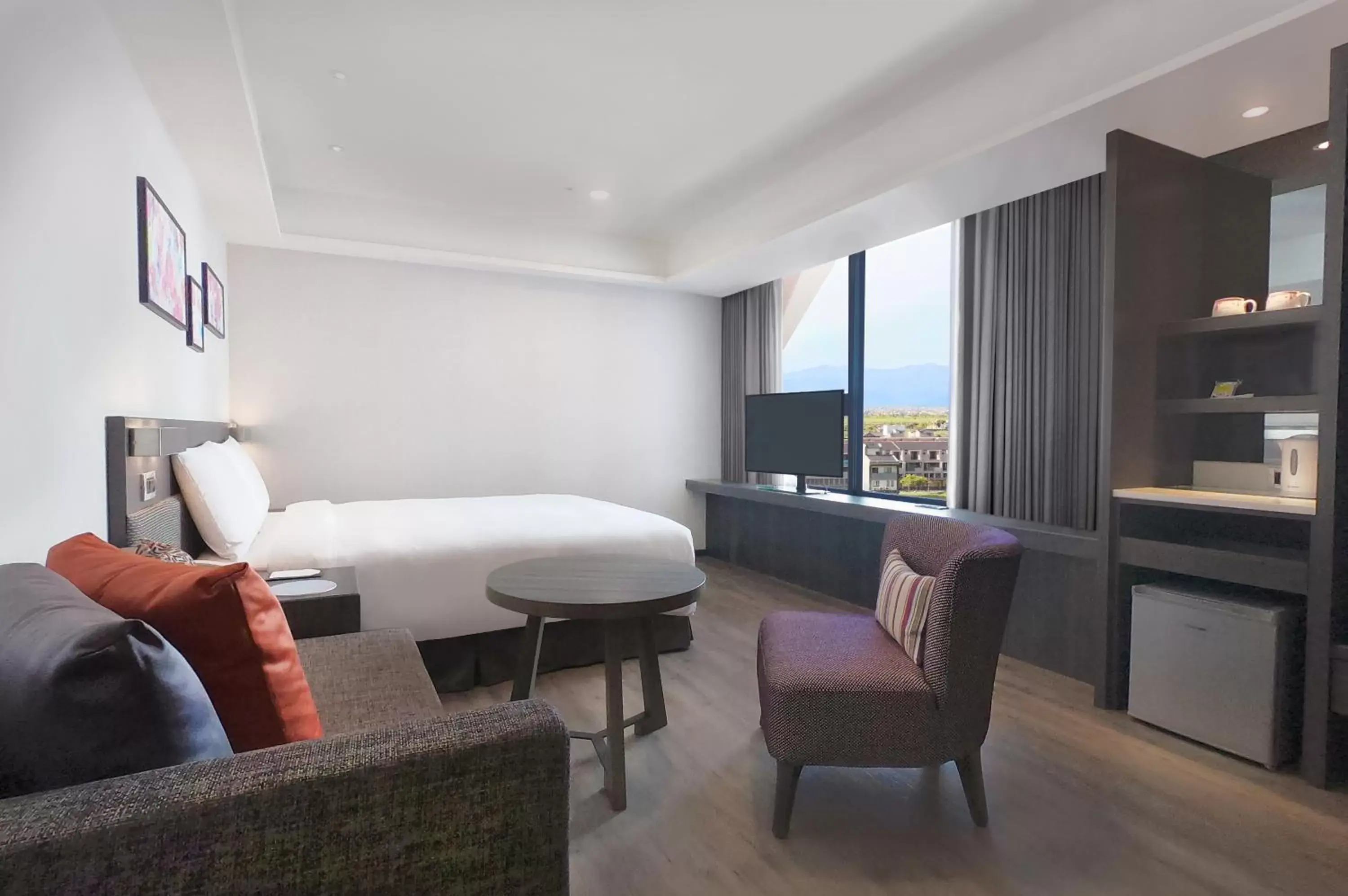 Premier Double Room in Lakeshore Hotel Yilan