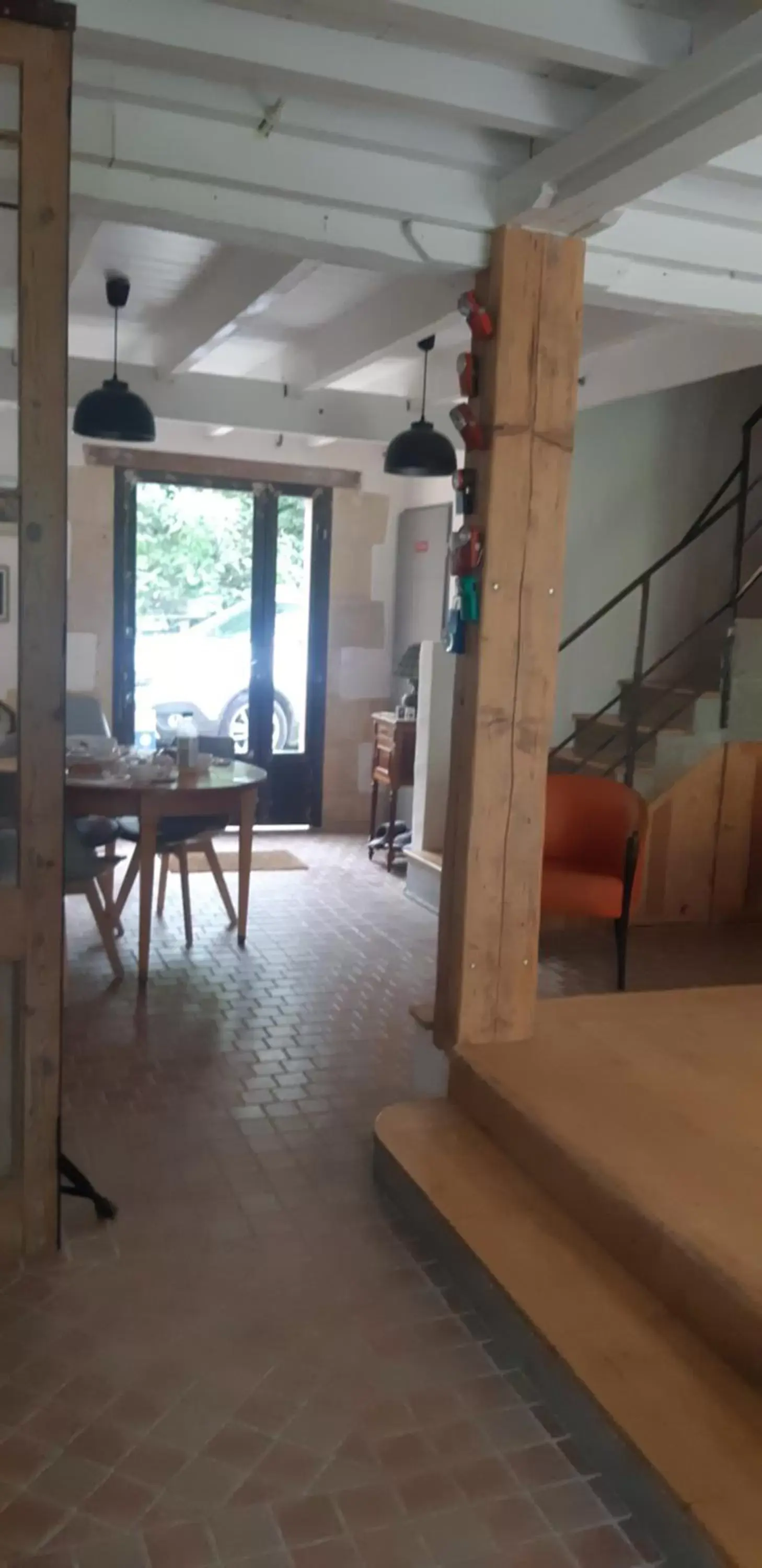 Dining area in Au Vélo dans l'Arbre