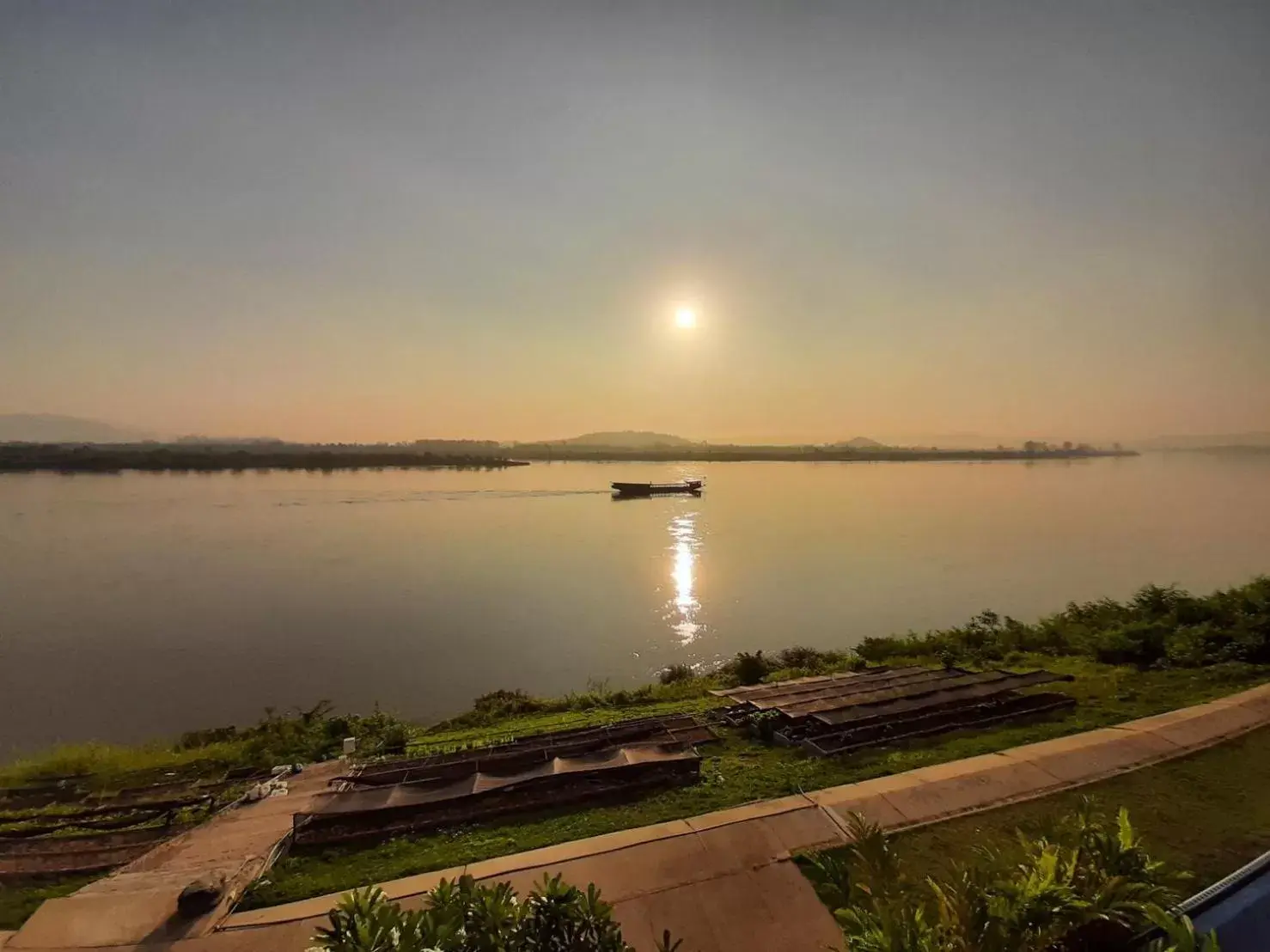 River view in Siam Triangle Hotel Chiang Sean River view in Siam Triangle Hotel Chiang Sean