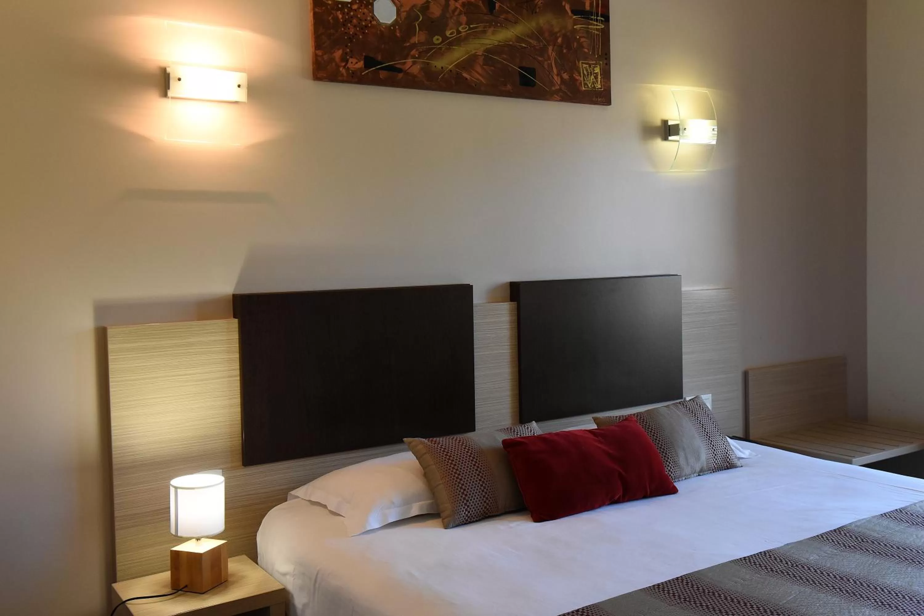 Bedroom, Bed in Hôtel A Madonetta