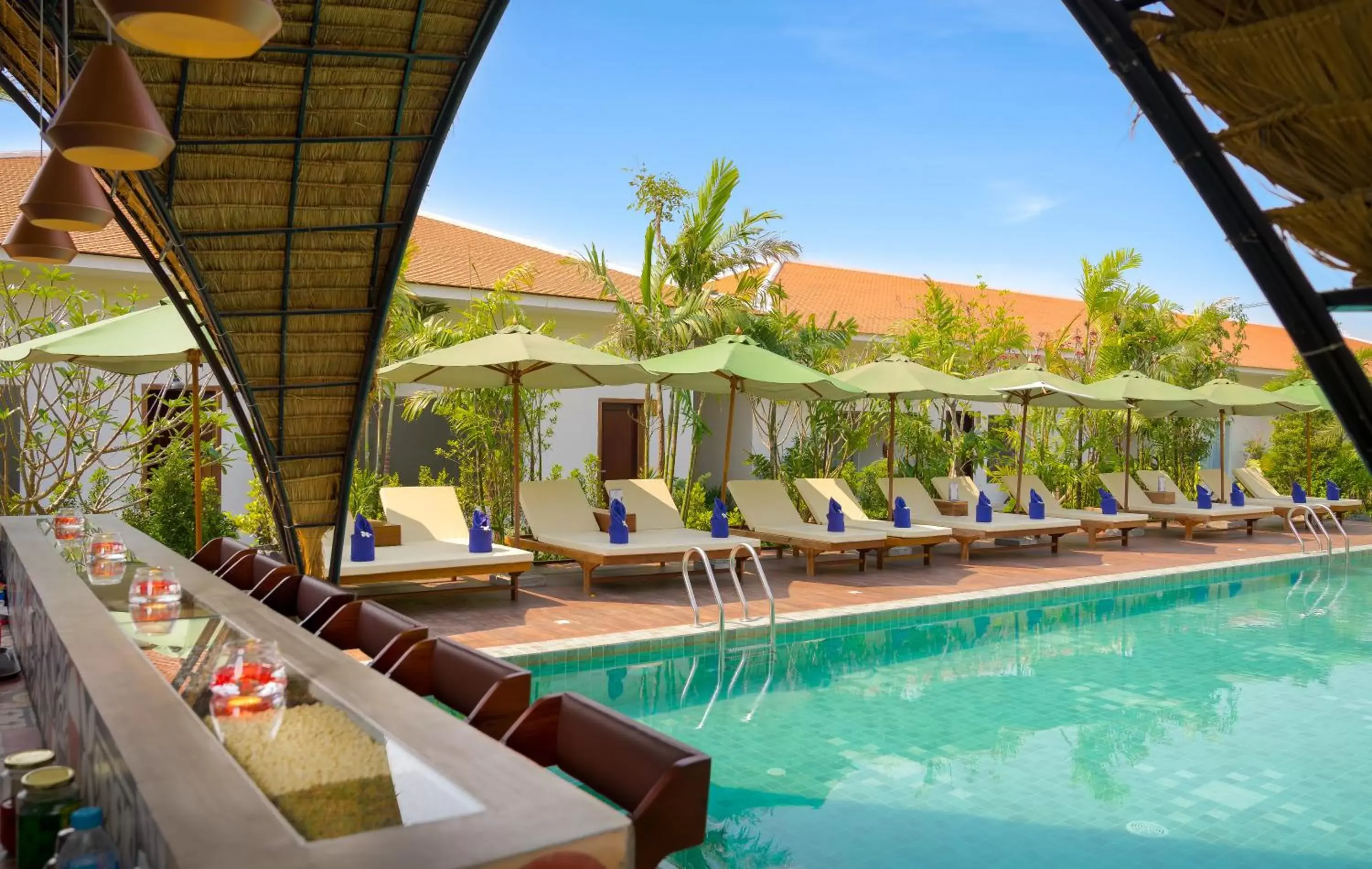 Pool view, Swimming Pool in Sabara Angkor Resort & Spa