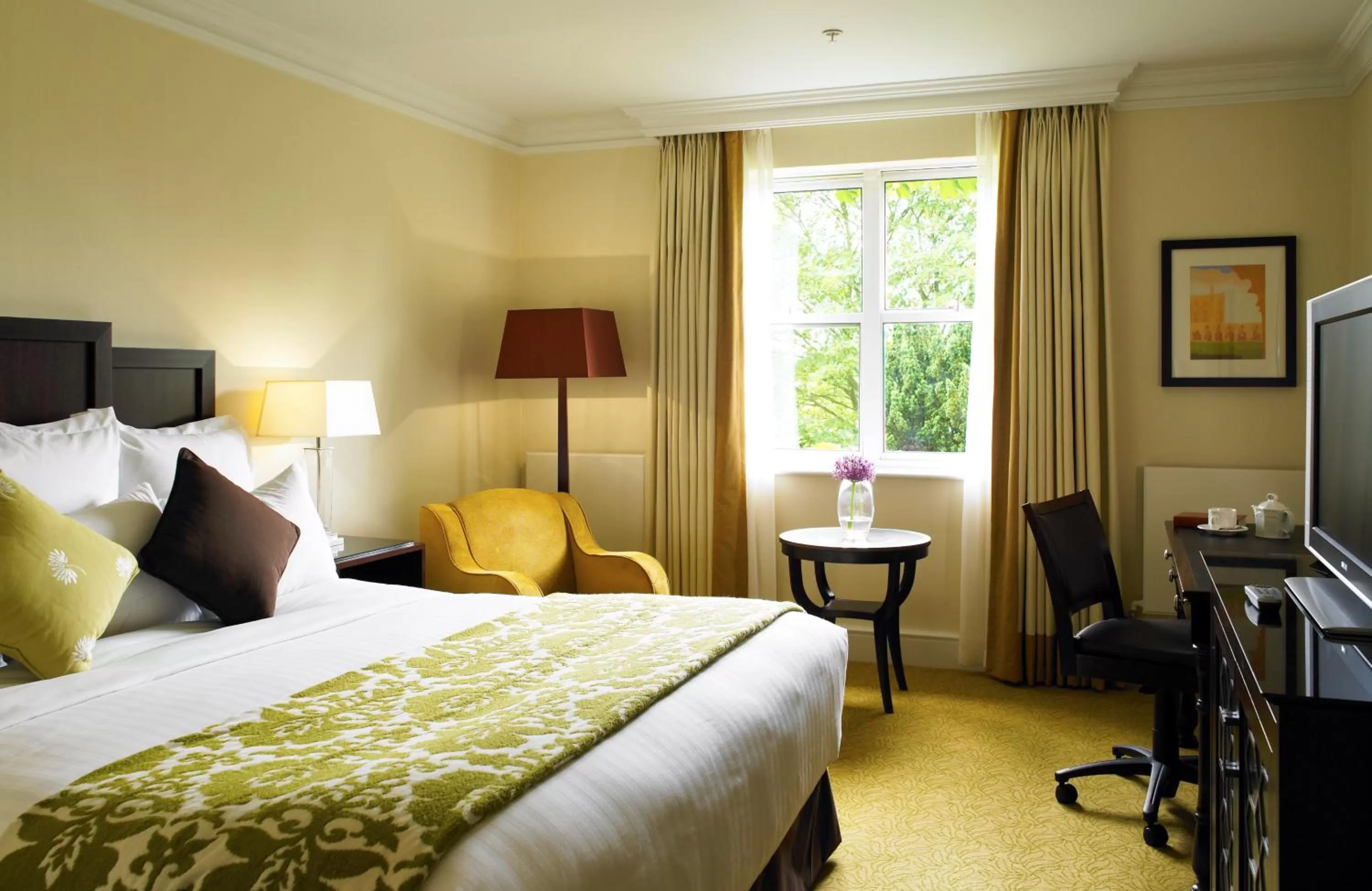 Bedroom, Bed in Sprowston Manor Hotel, Spa & Golf