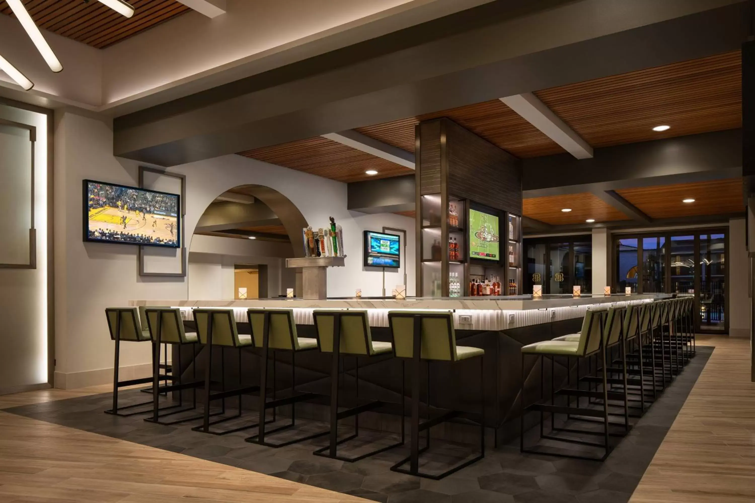 Lobby or reception, Restaurant/Places to Eat in Santa Clara Marriott