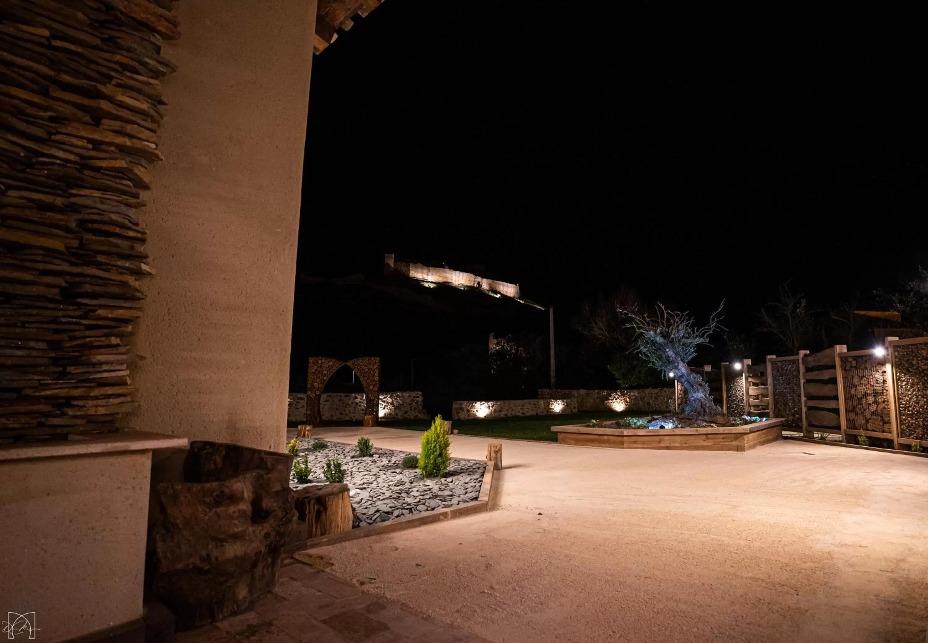 Patio in Hotel Don Marcos