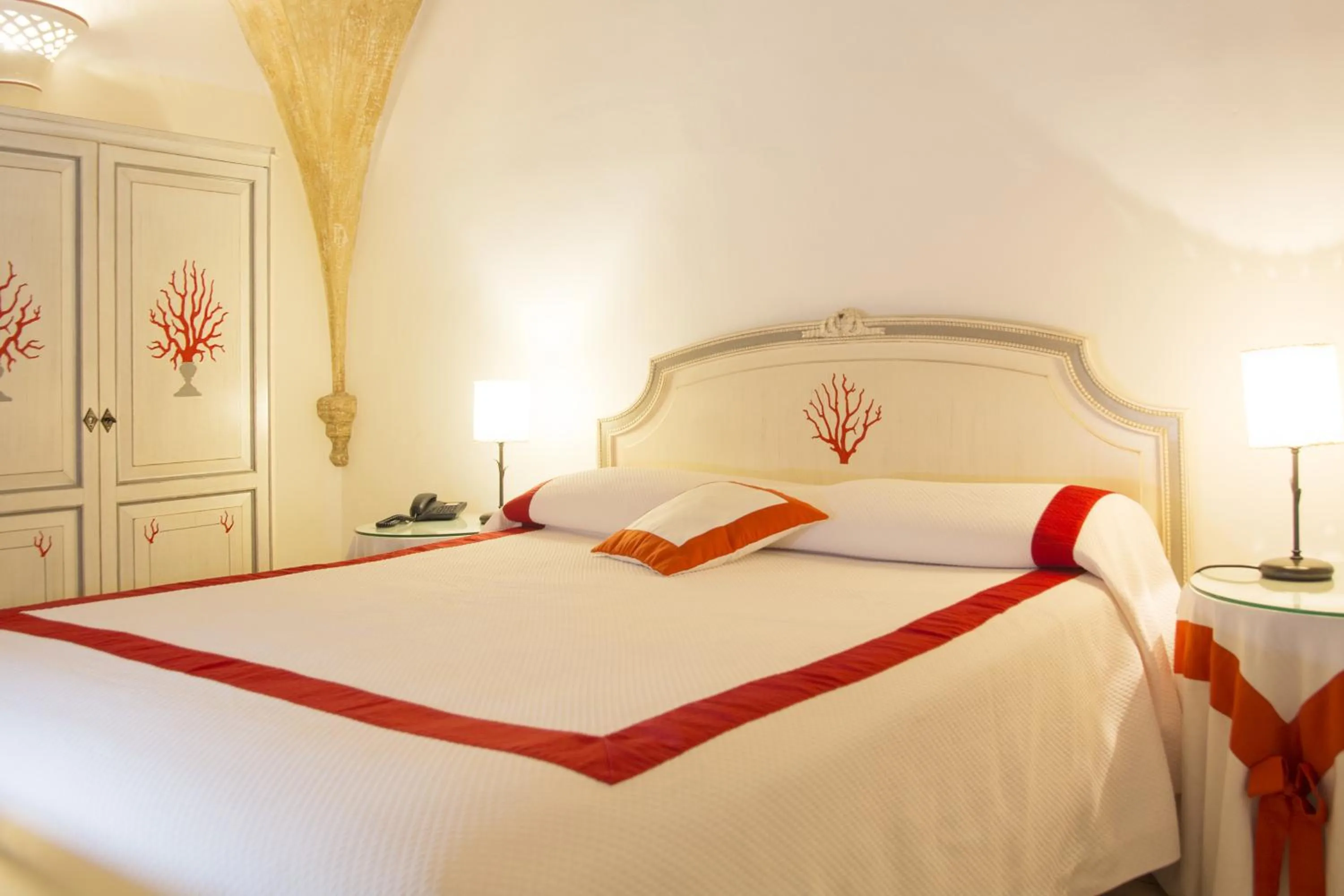 Bed in Relais Corte Palmieri & Il Chiostro - Residenza d'epoca