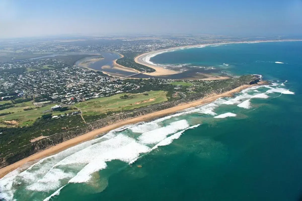 Natural landscape, Bird's-eye View in Barwon Heads Resort