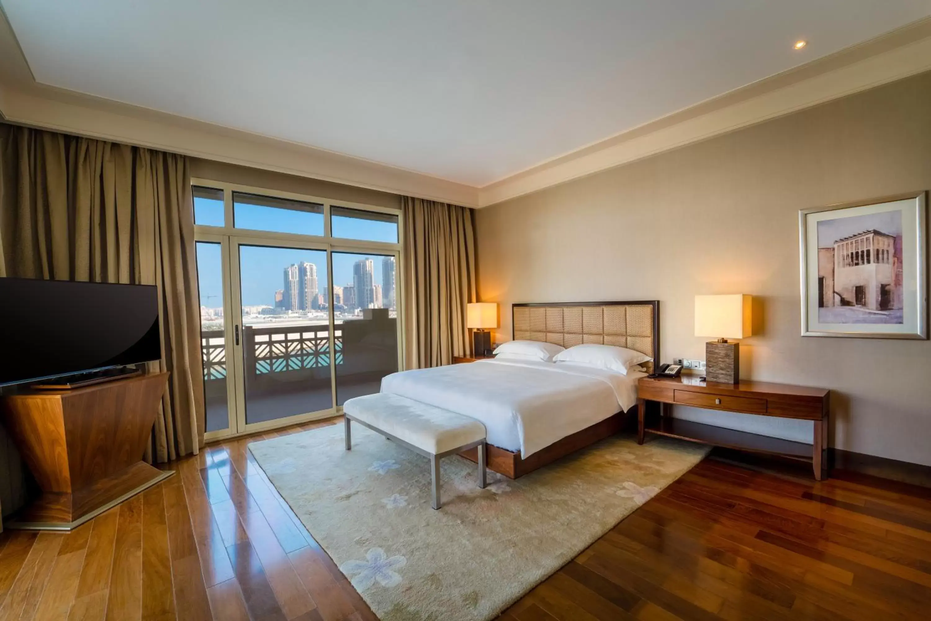 Bedroom in Grand Hyatt Doha Hotel & Villas