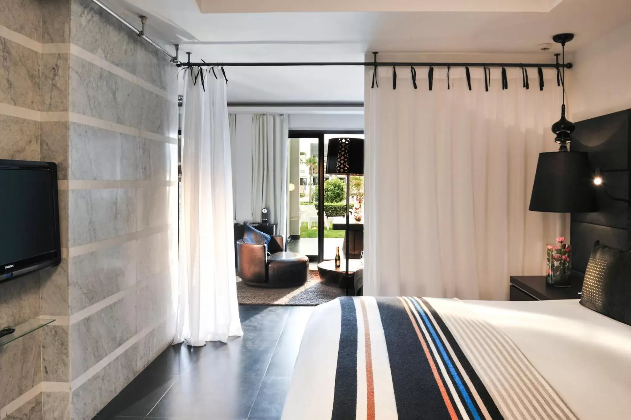 Bed in Hotel Sofitel Agadir Thalassa Sea & Spa