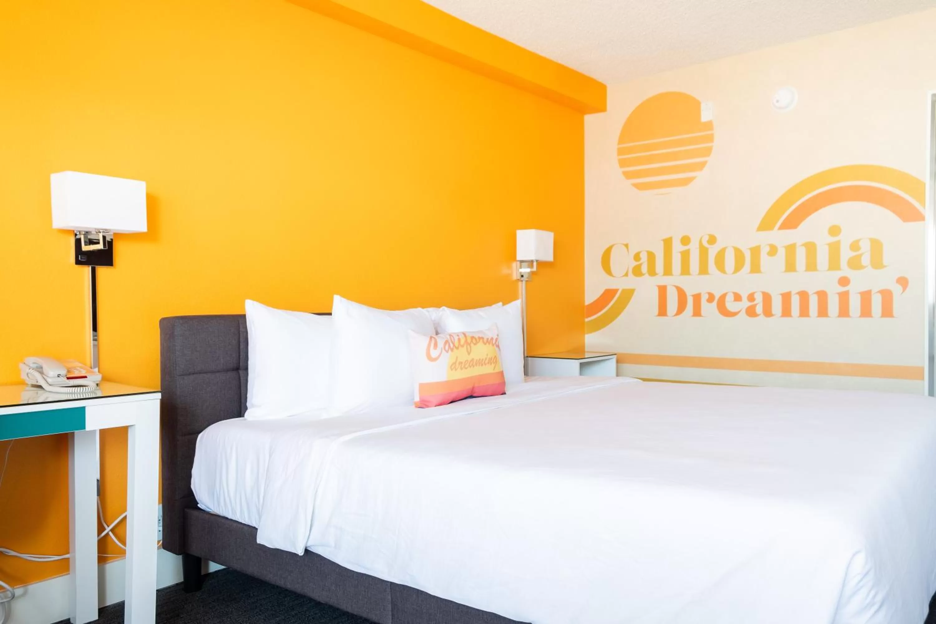 Bed in Rambler Motel